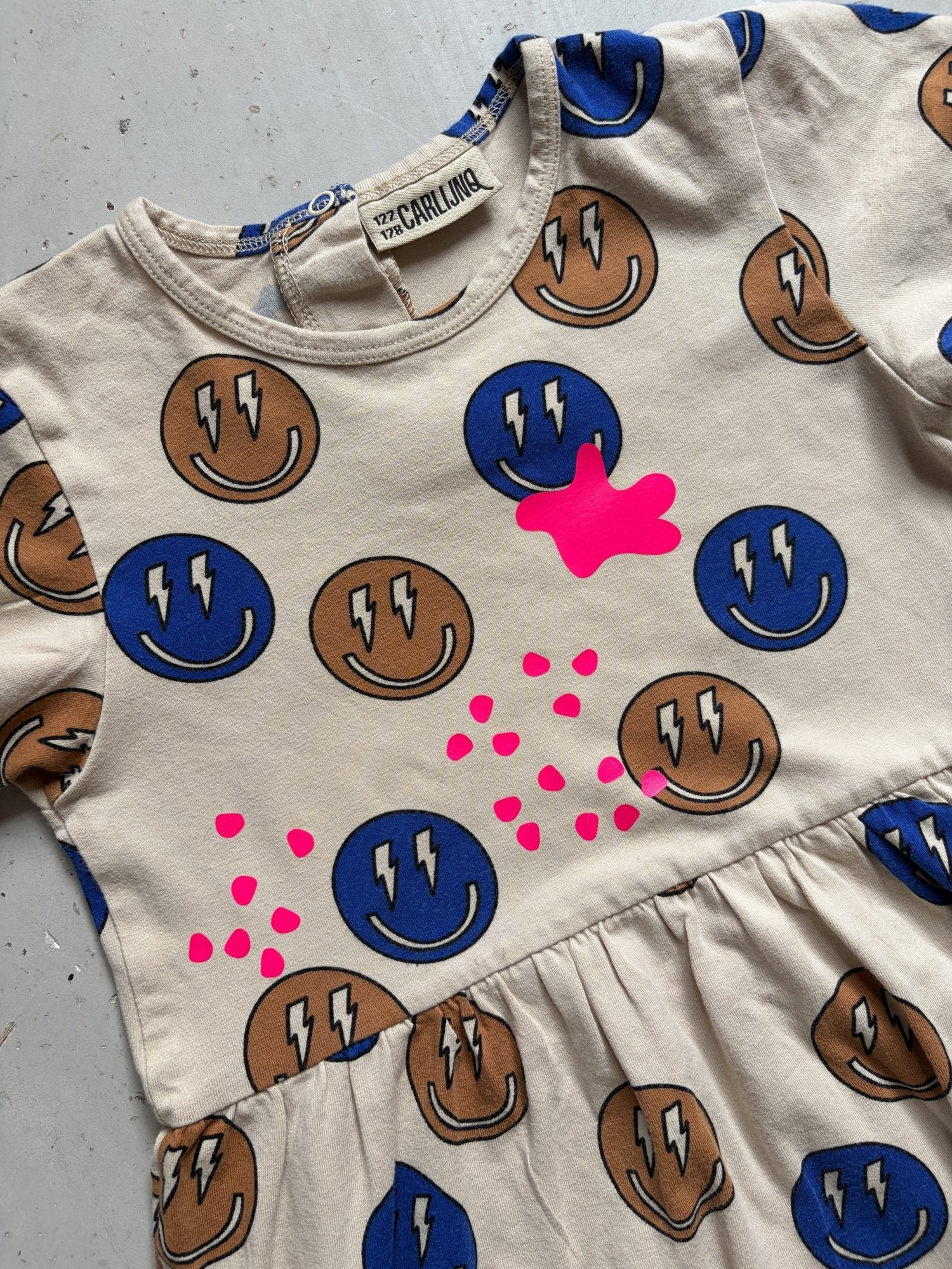 Plooofed CarlijnQ dress || 6-7 Y (EU 122/128)