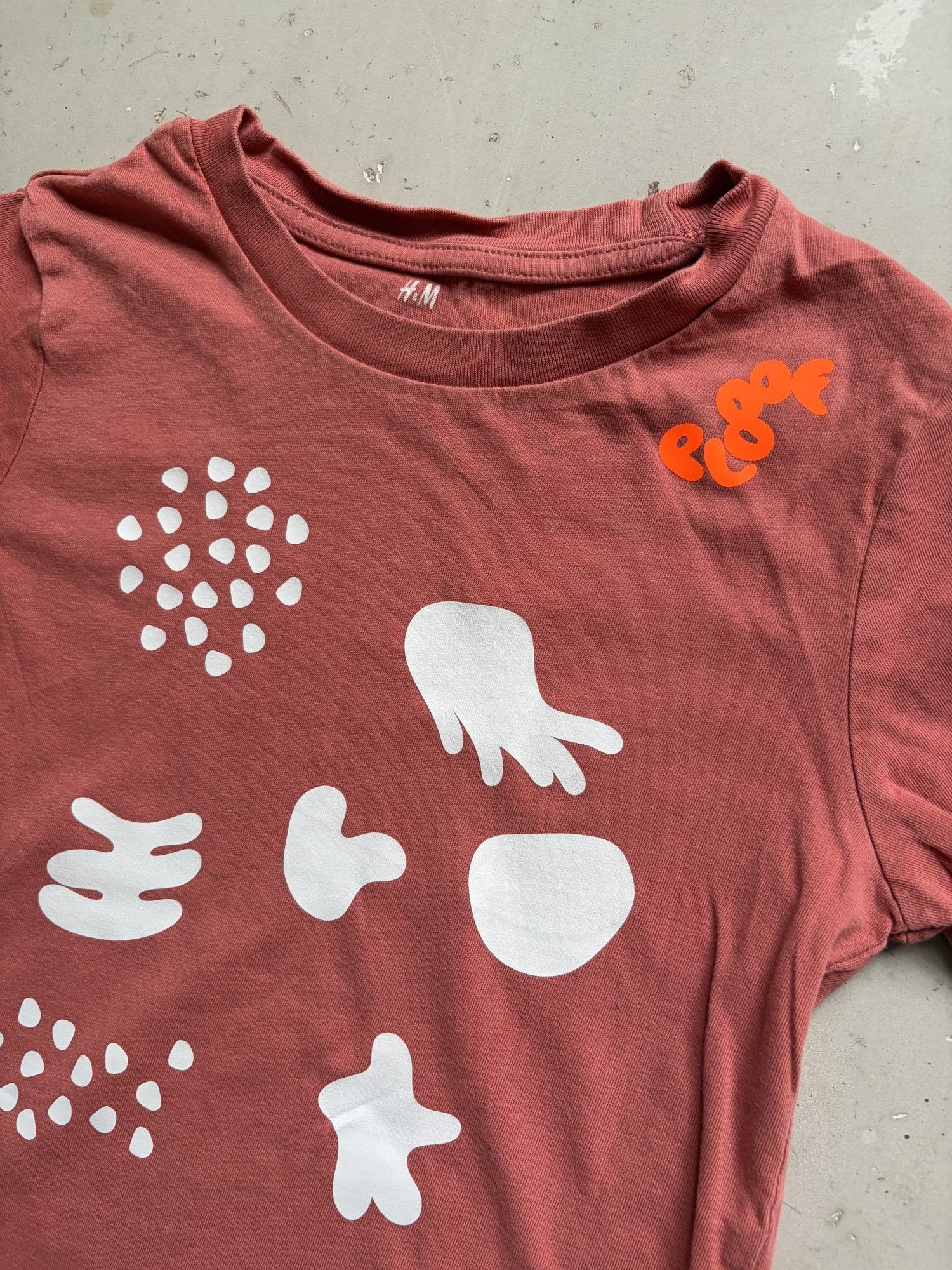 Plooofed H&M tshirt || 4-6 Y
