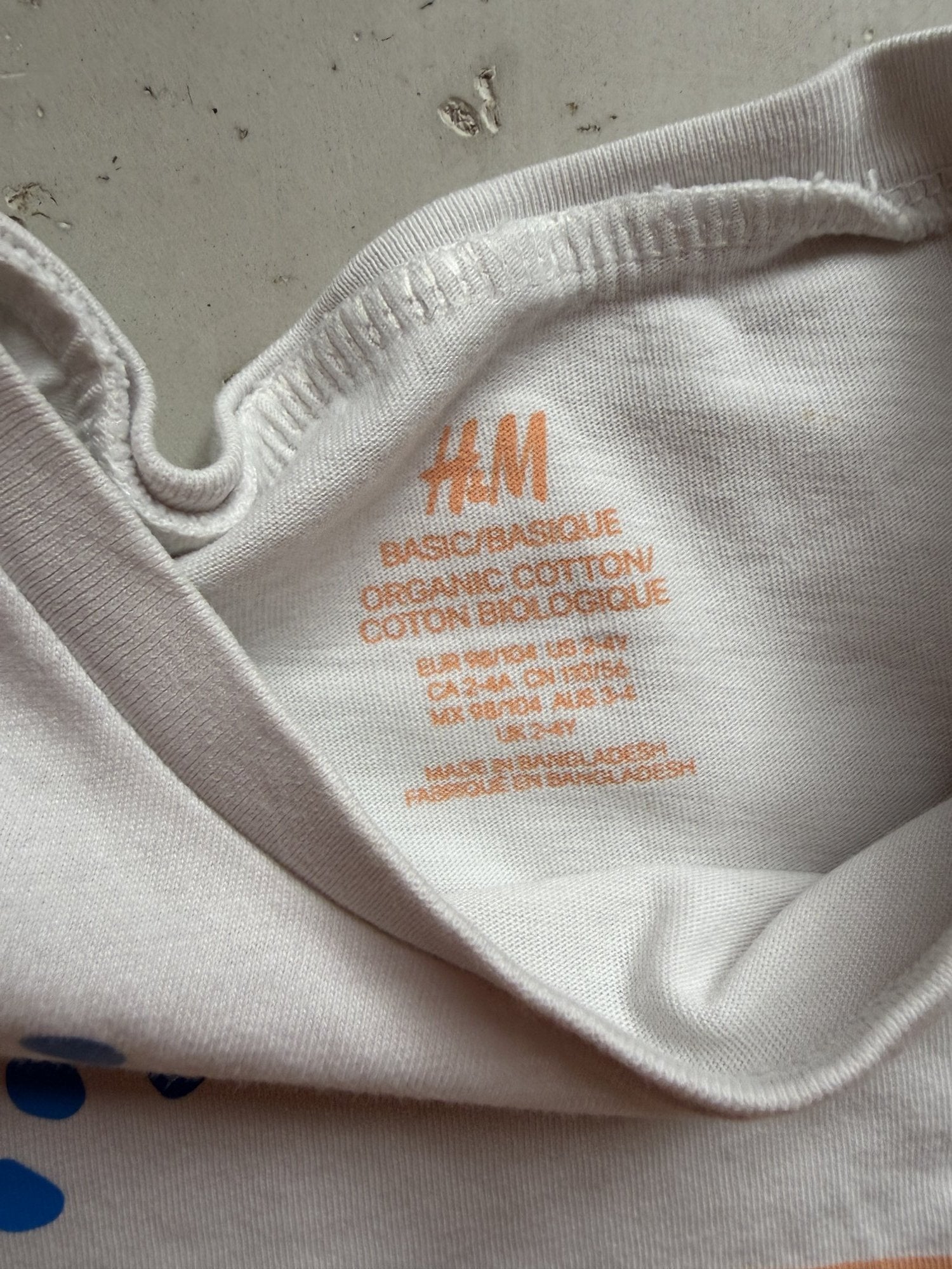 Plooofed H&M tshirt || 2-4 Y