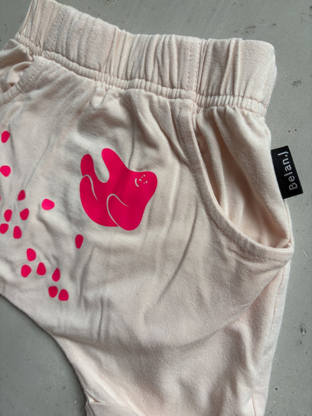 Plooofed Belan J bamboo shorts || 12-18m