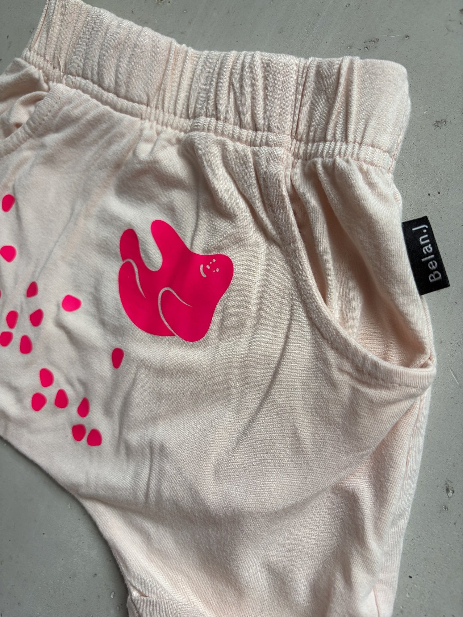 Plooofed Belan J bamboo shorts || 12-18m
