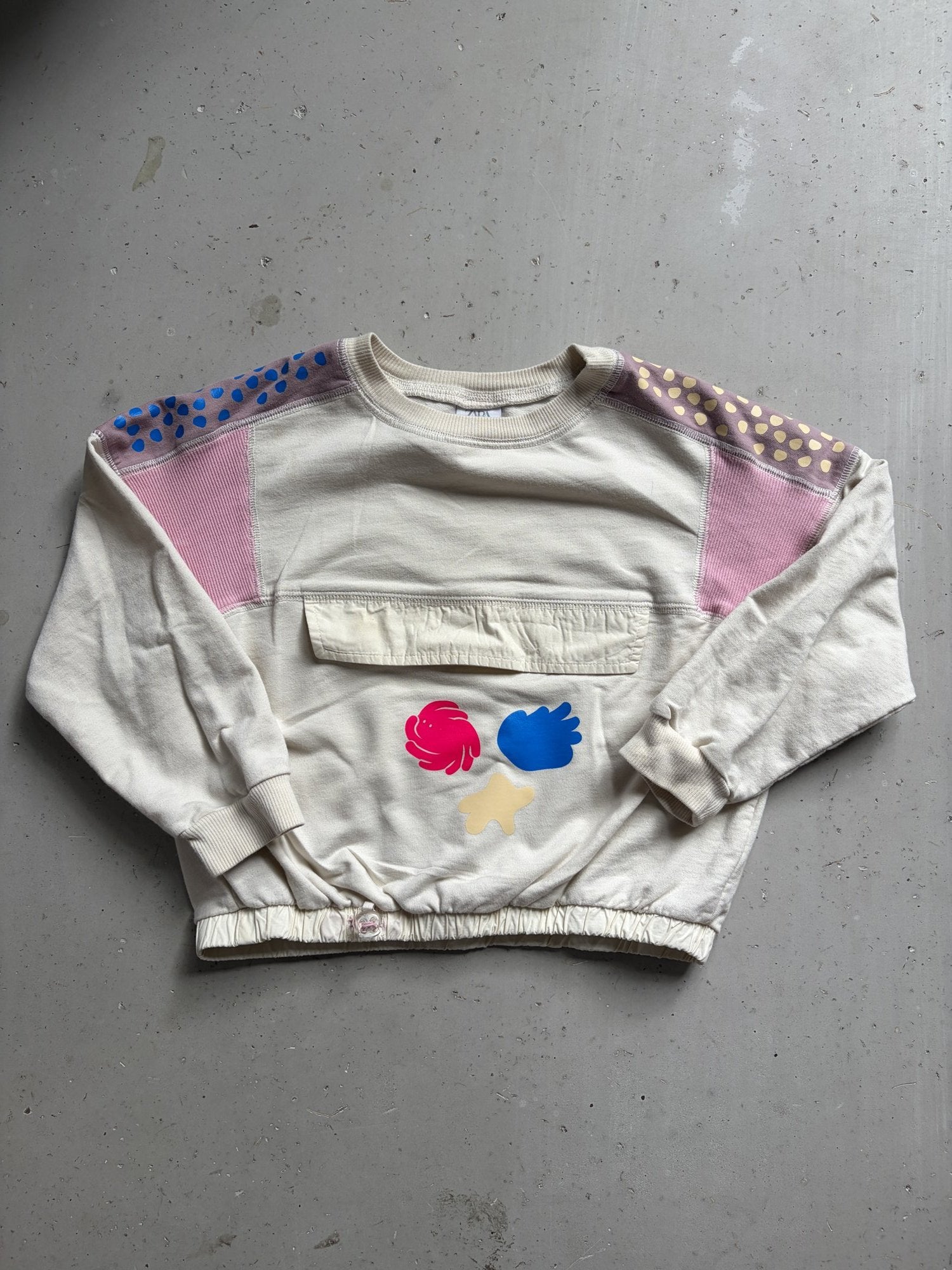 Plooofed Zara boxy sweatshirt || 7 (fits small)