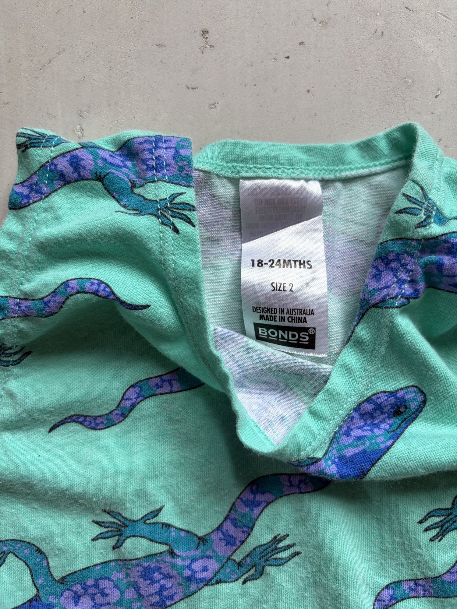 Bonds romper || 18-24m