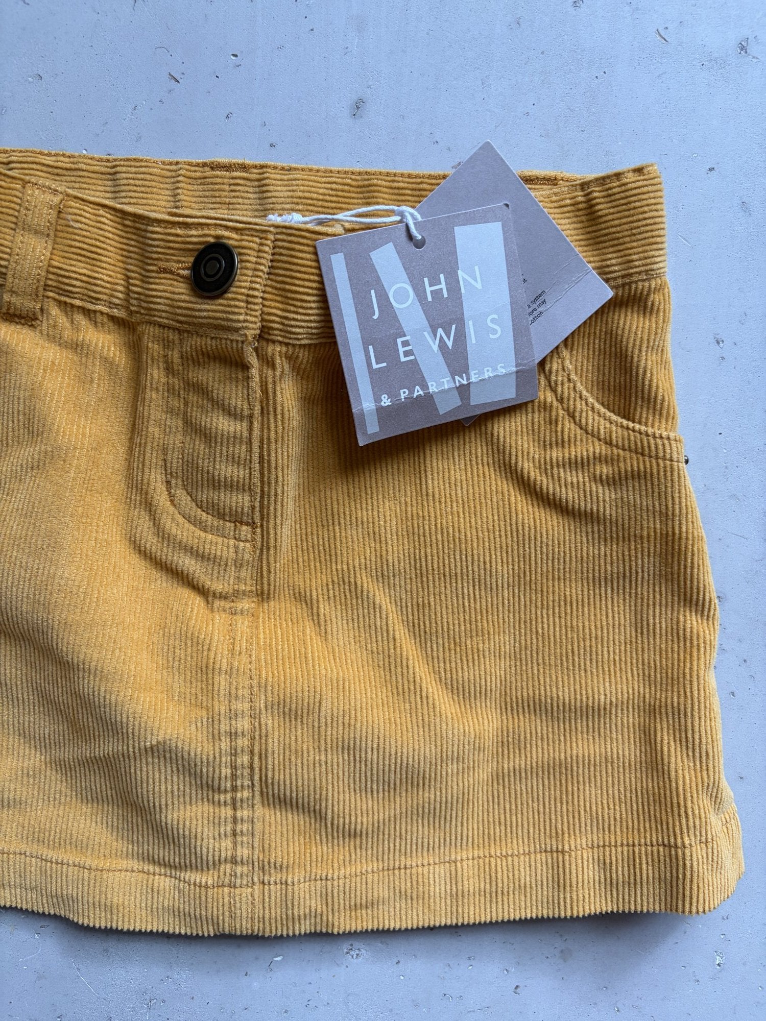 John Lewis corduroy skirt || 3 Y