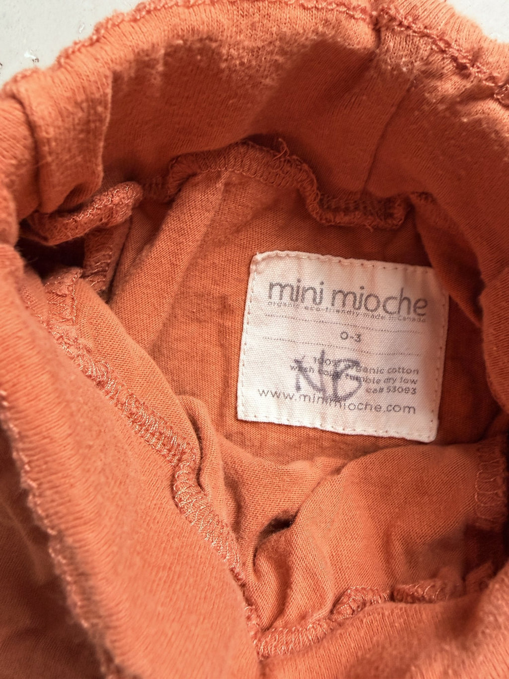 Mini Mioche harem pants || 0-3m