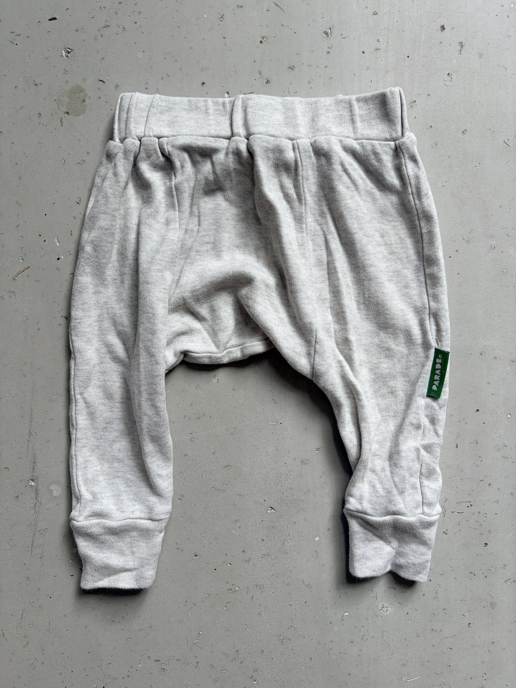 Parade Organics harem pants || 3-6m