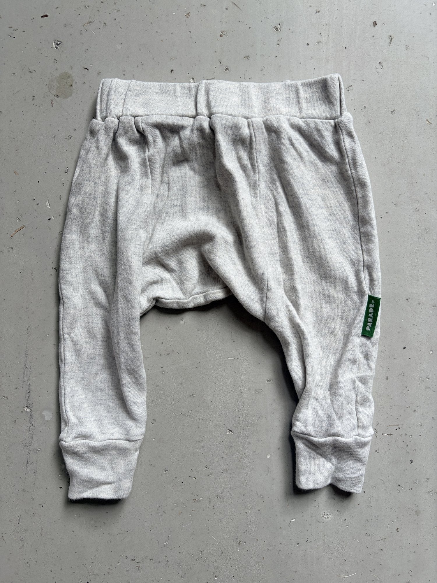 Parade Organics harem pants || 3-6m