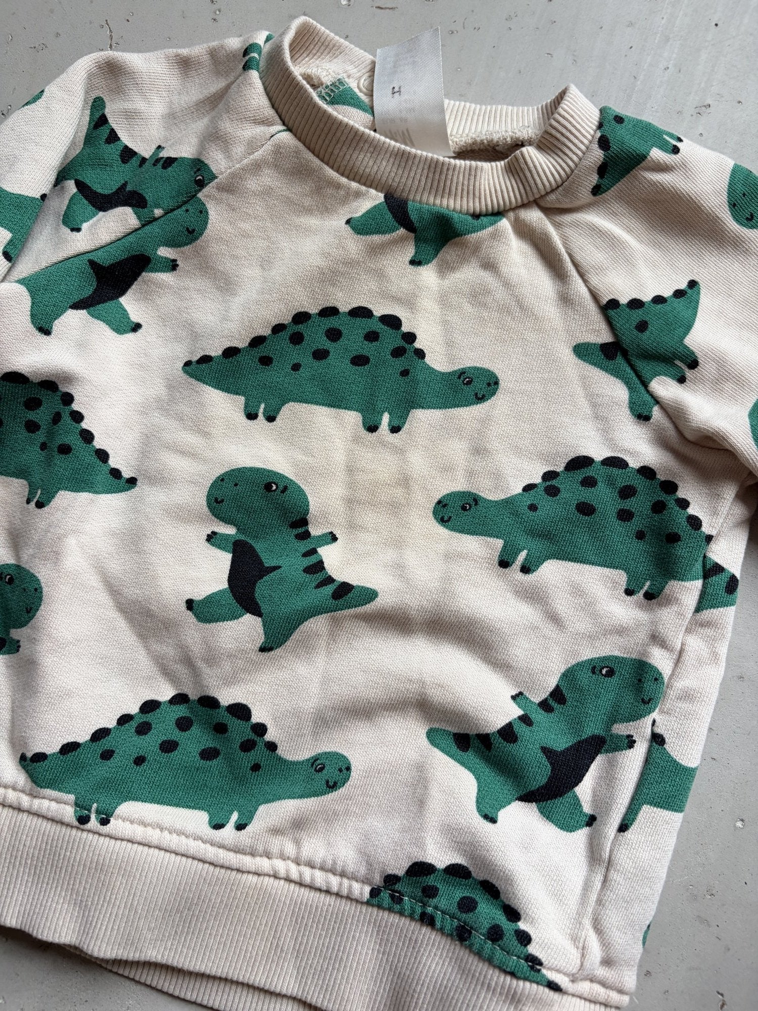 H&M terry sweatshirt || 4-6m
