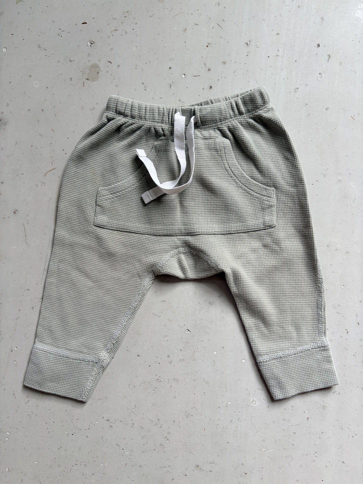 Sapling waffle joggers || 6-12m
