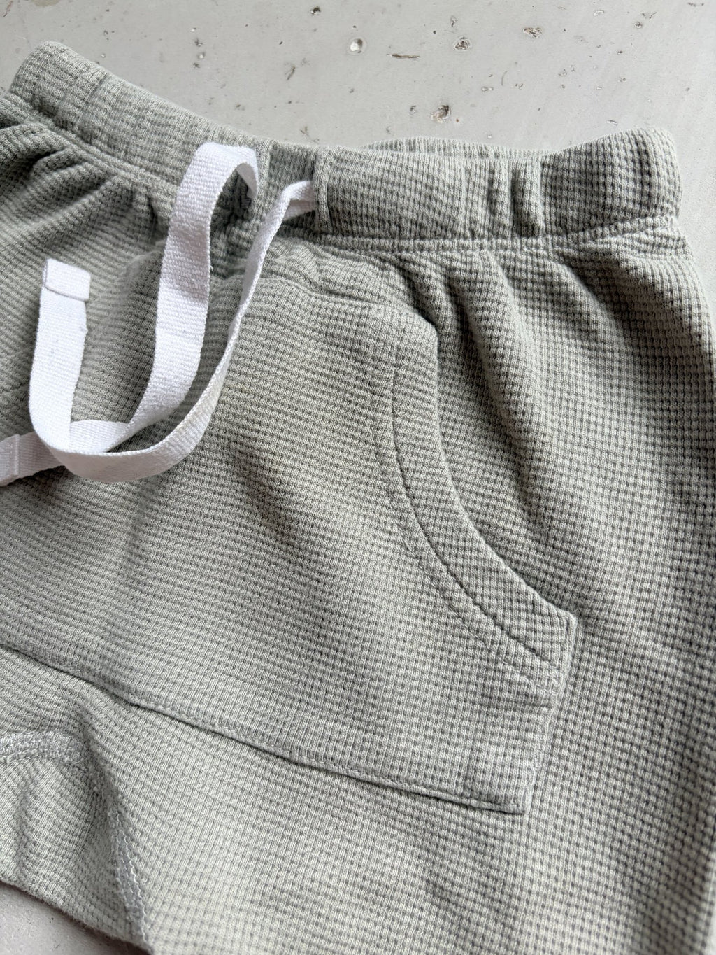 Sapling waffle joggers || 6-12m