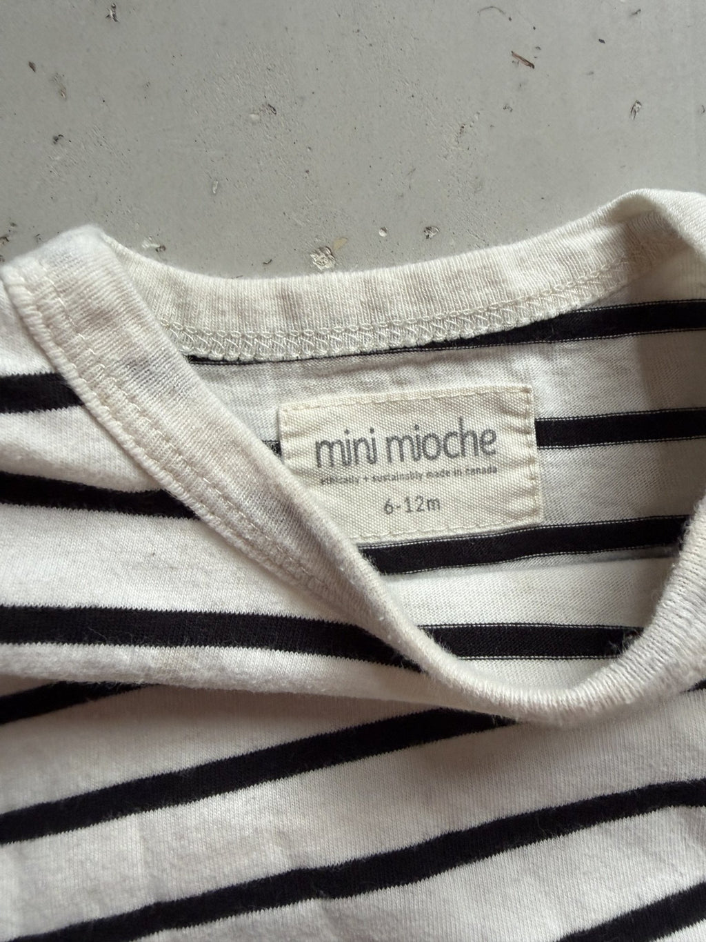 Mini Mioche shorty romper || 6-12m