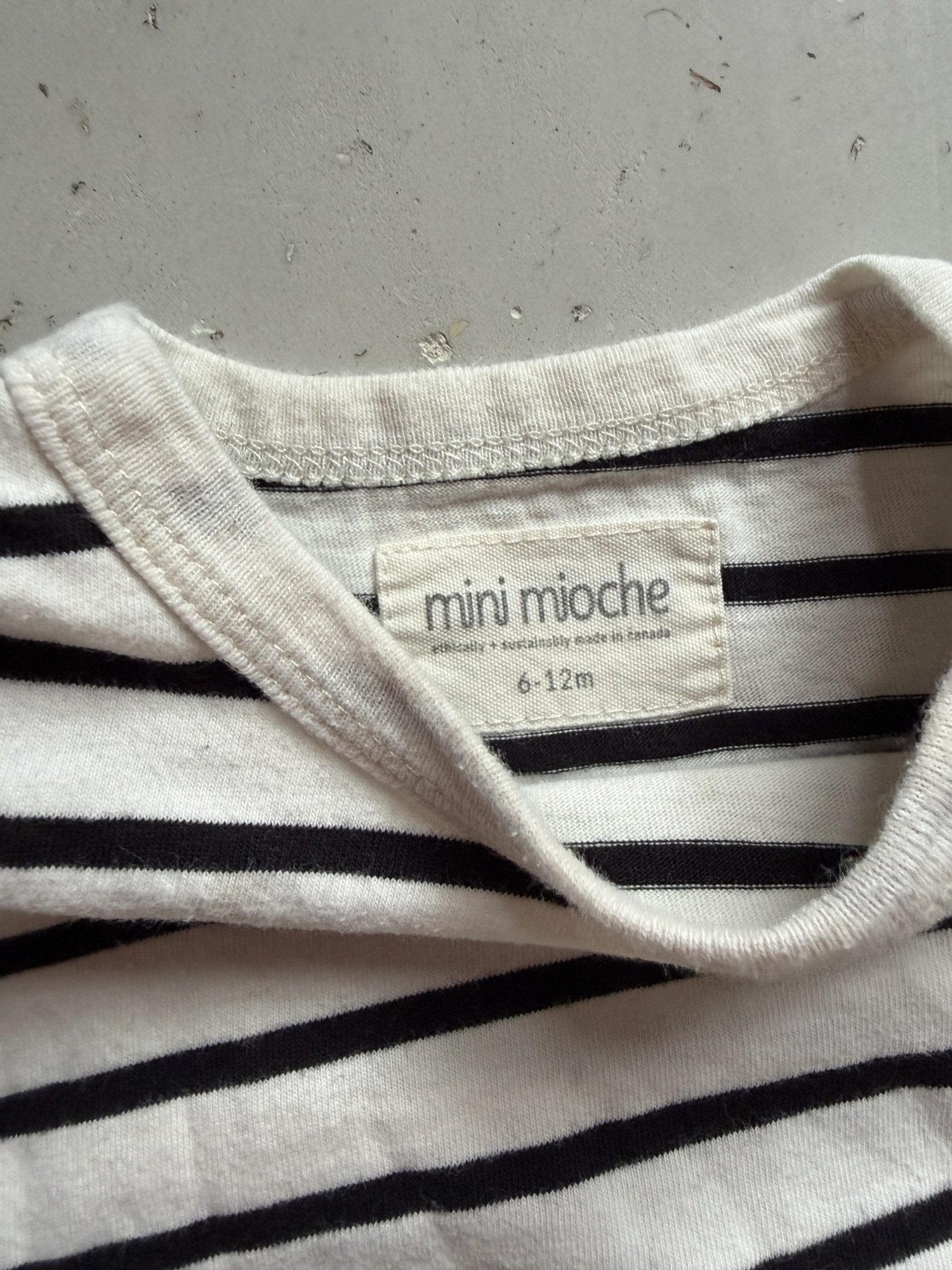 Mini Mioche shorty romper || 6-12m