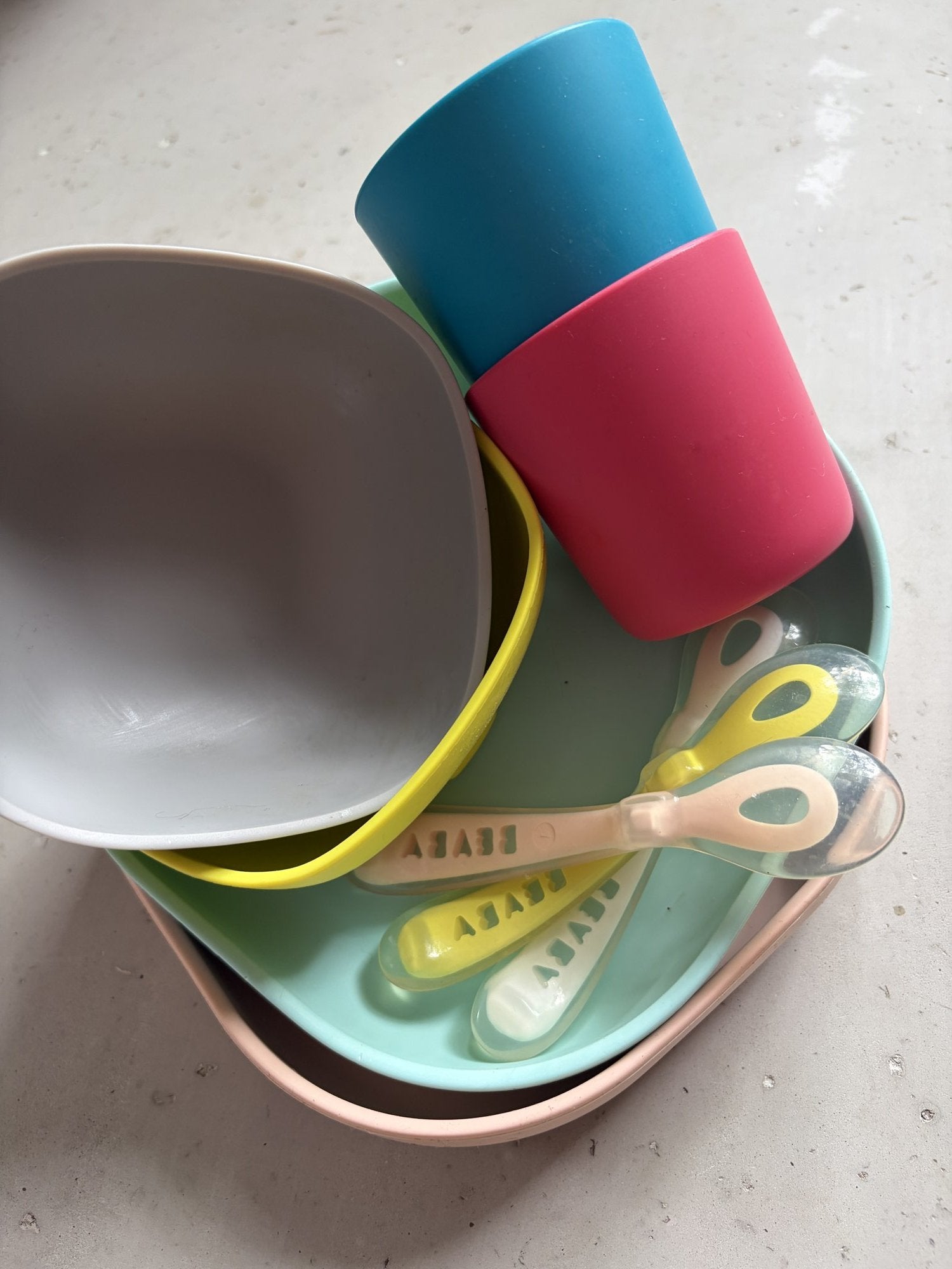Beaba silicone set