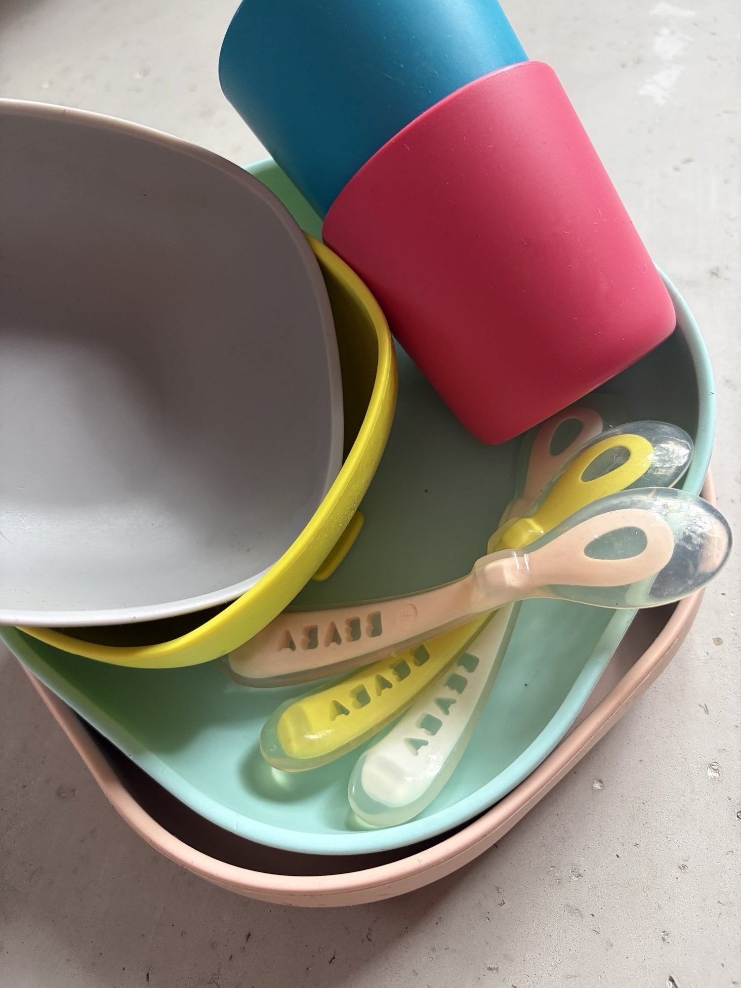 Beaba silicone set