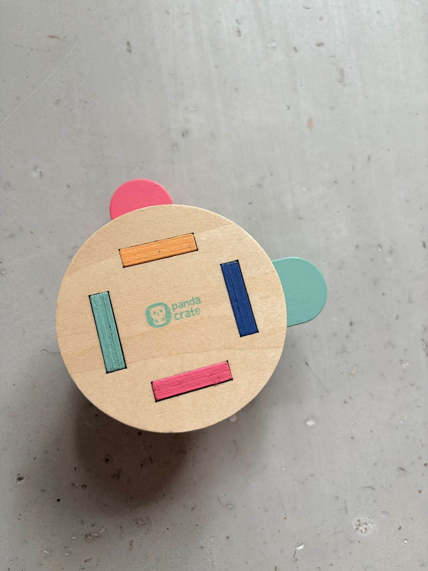 Kiwico wooden rattle