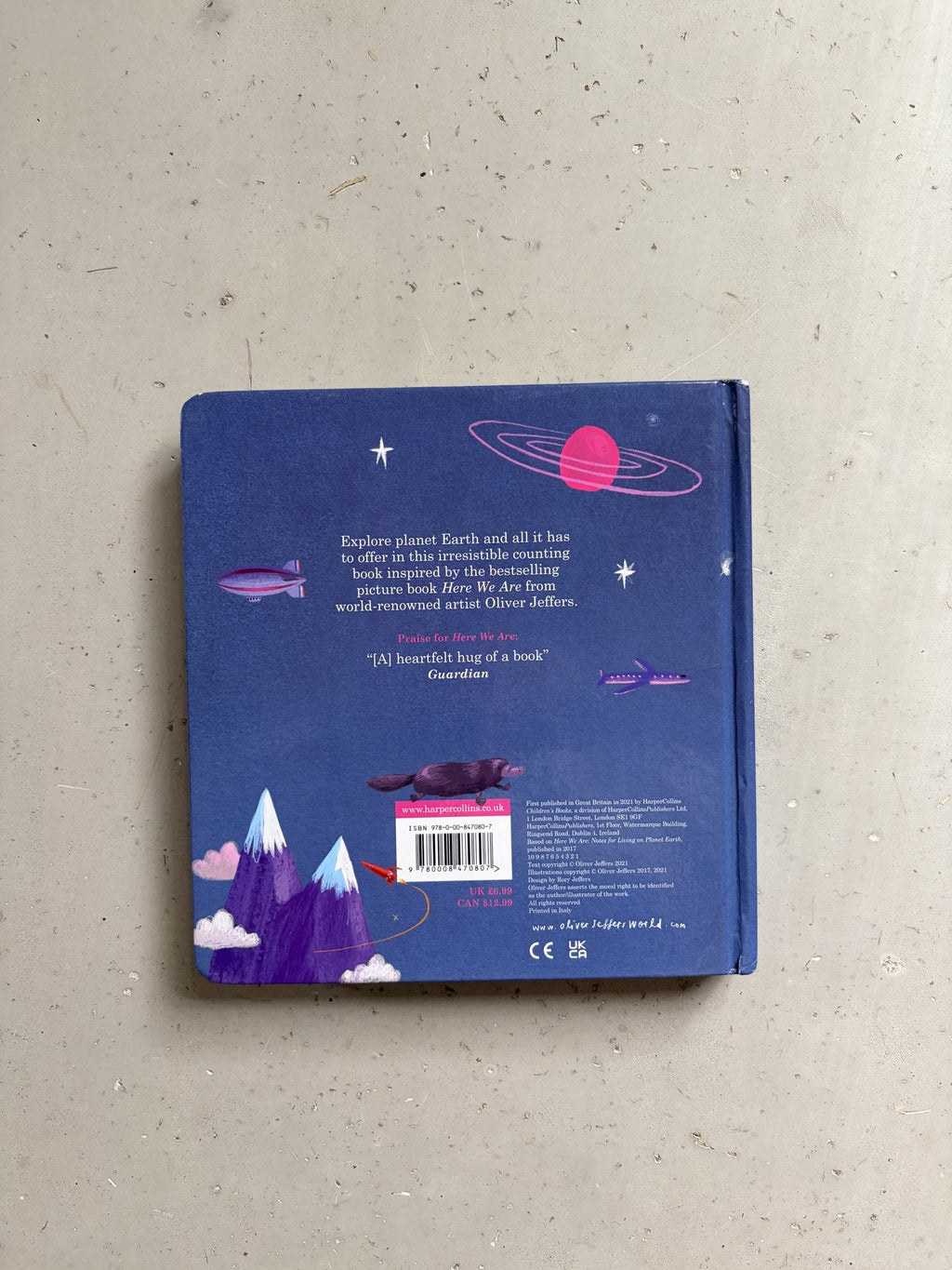 Book of Numbers by Oliver Jeffers