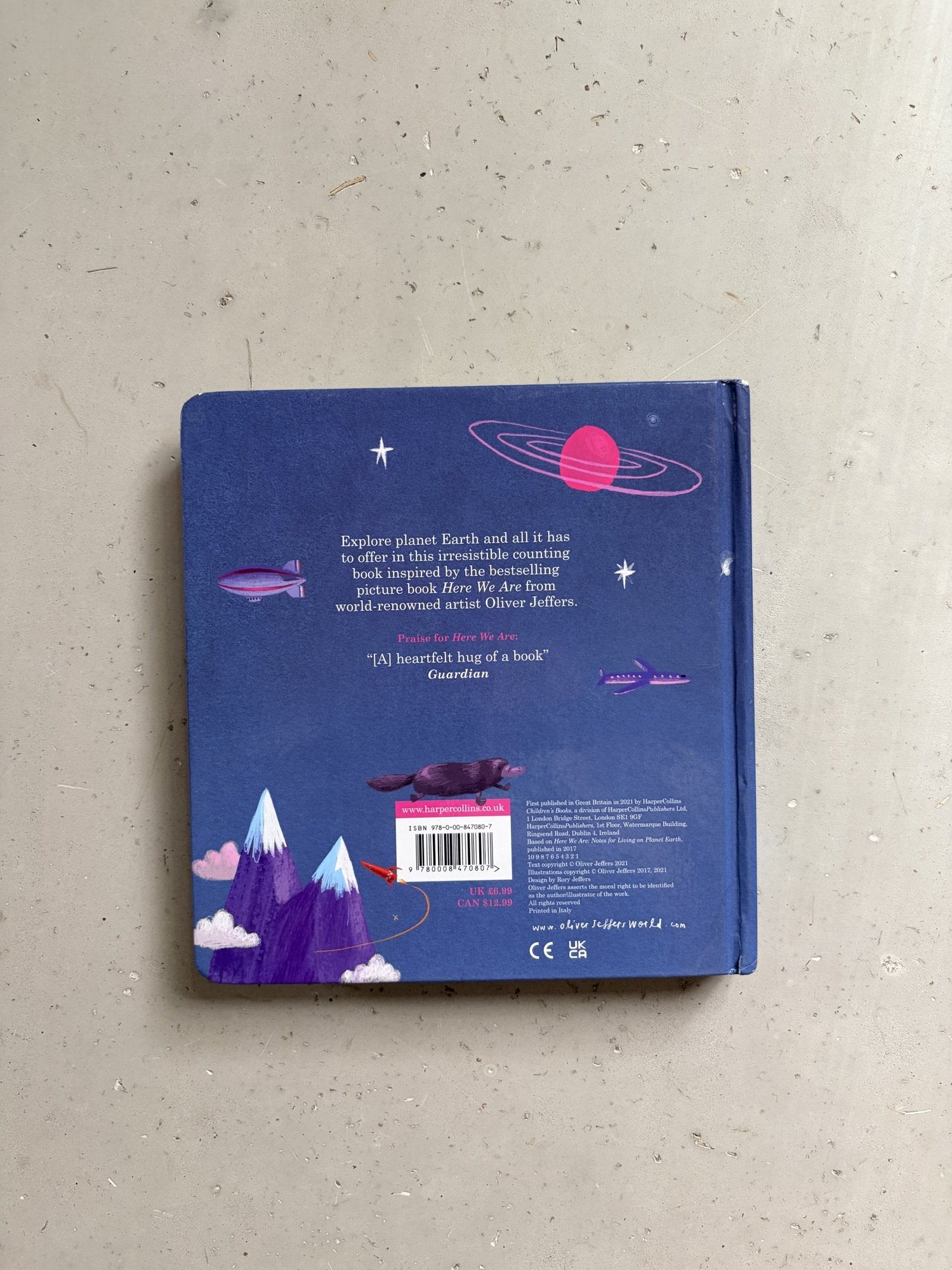 Book of Numbers by Oliver Jeffers
