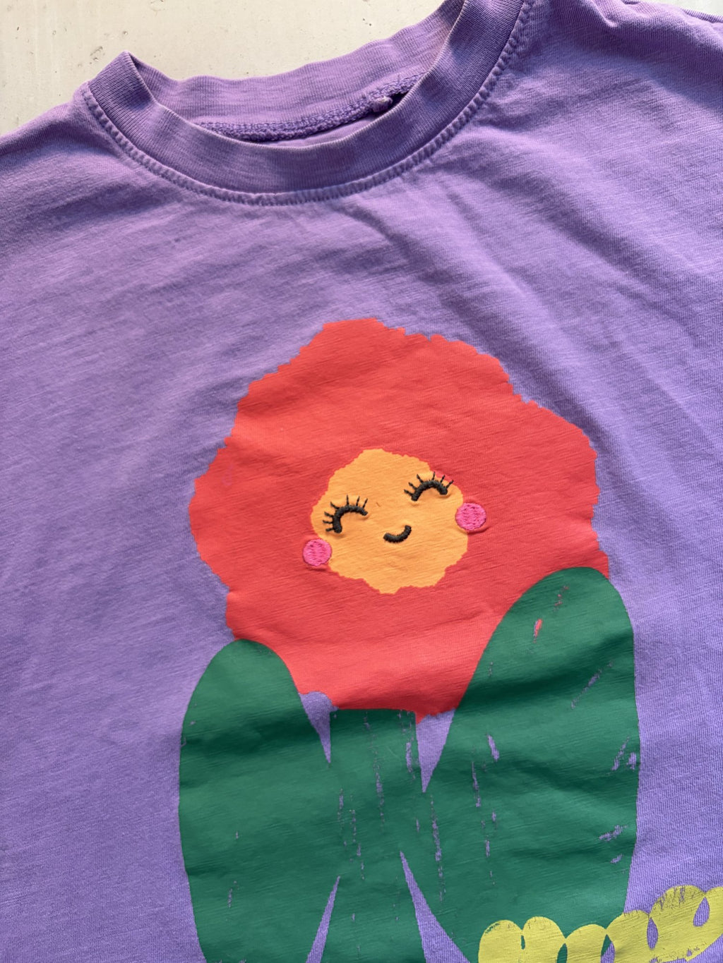Next UK Flower tshirt || 5-6Y