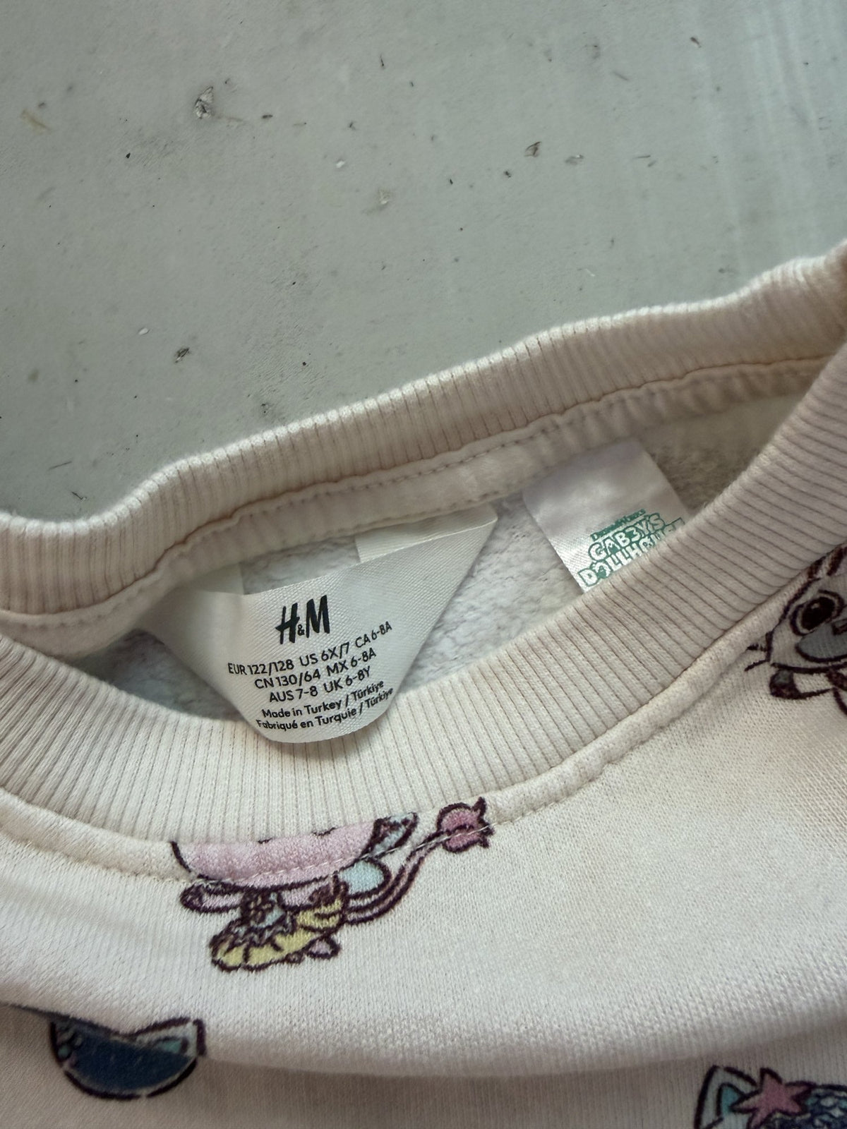H&M Gabby sweatshirt dress || 6-8Y
