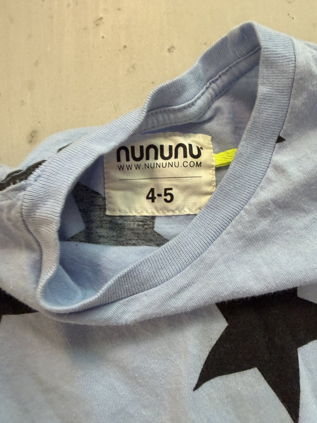 nununu Star skater dress || 4-5y