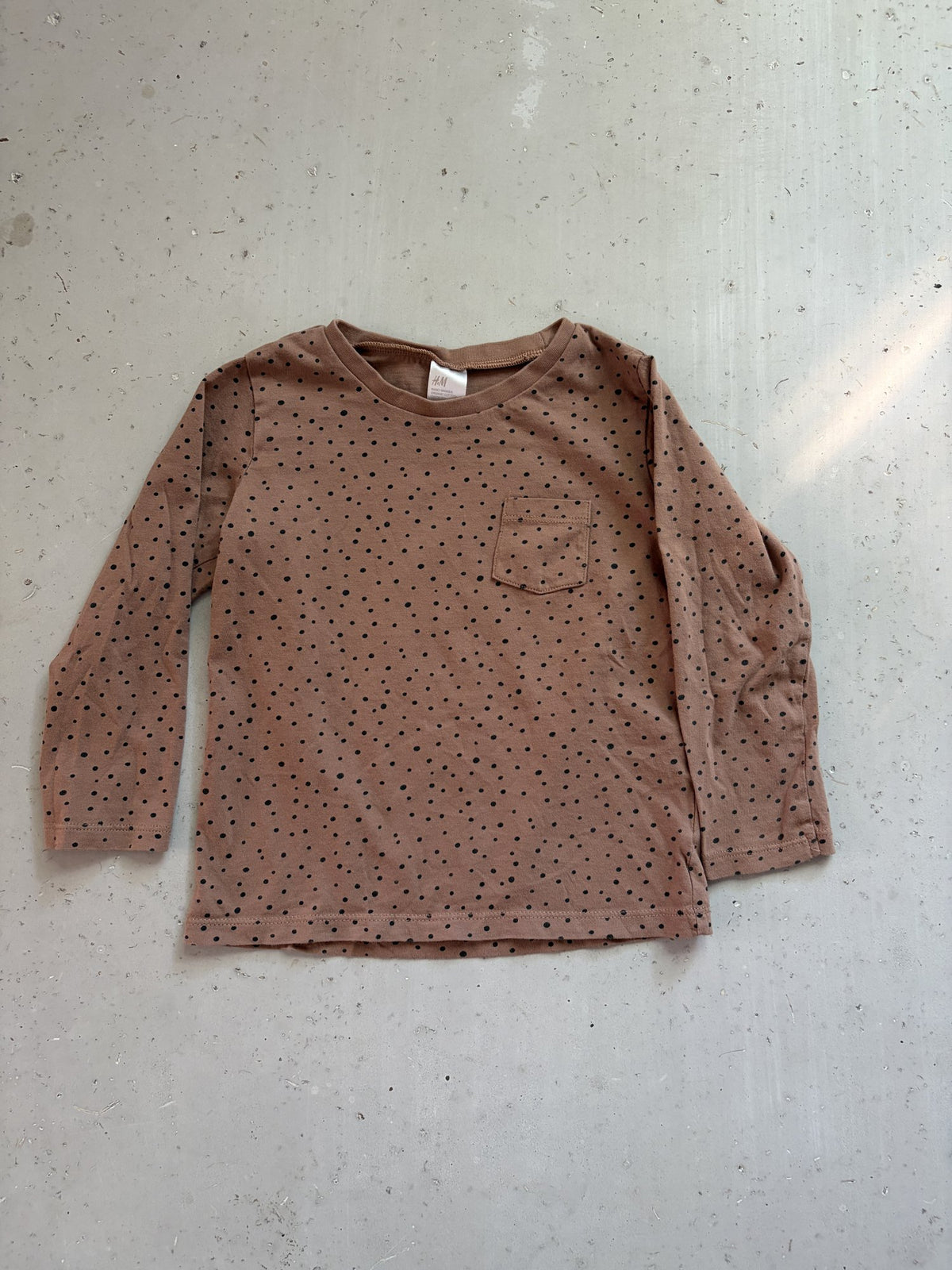 H&M Polka dot long sleeved tee || 3T