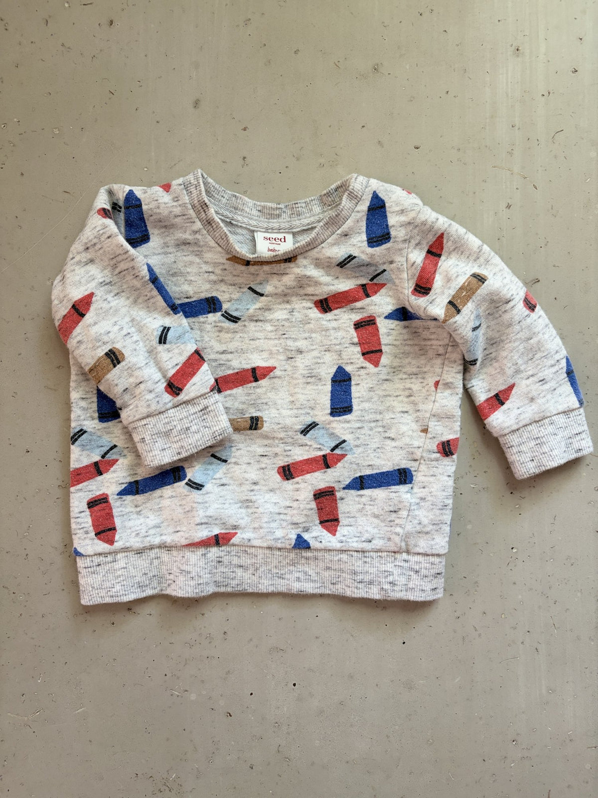 Seed Crayon sweatsuit || 6-12M
