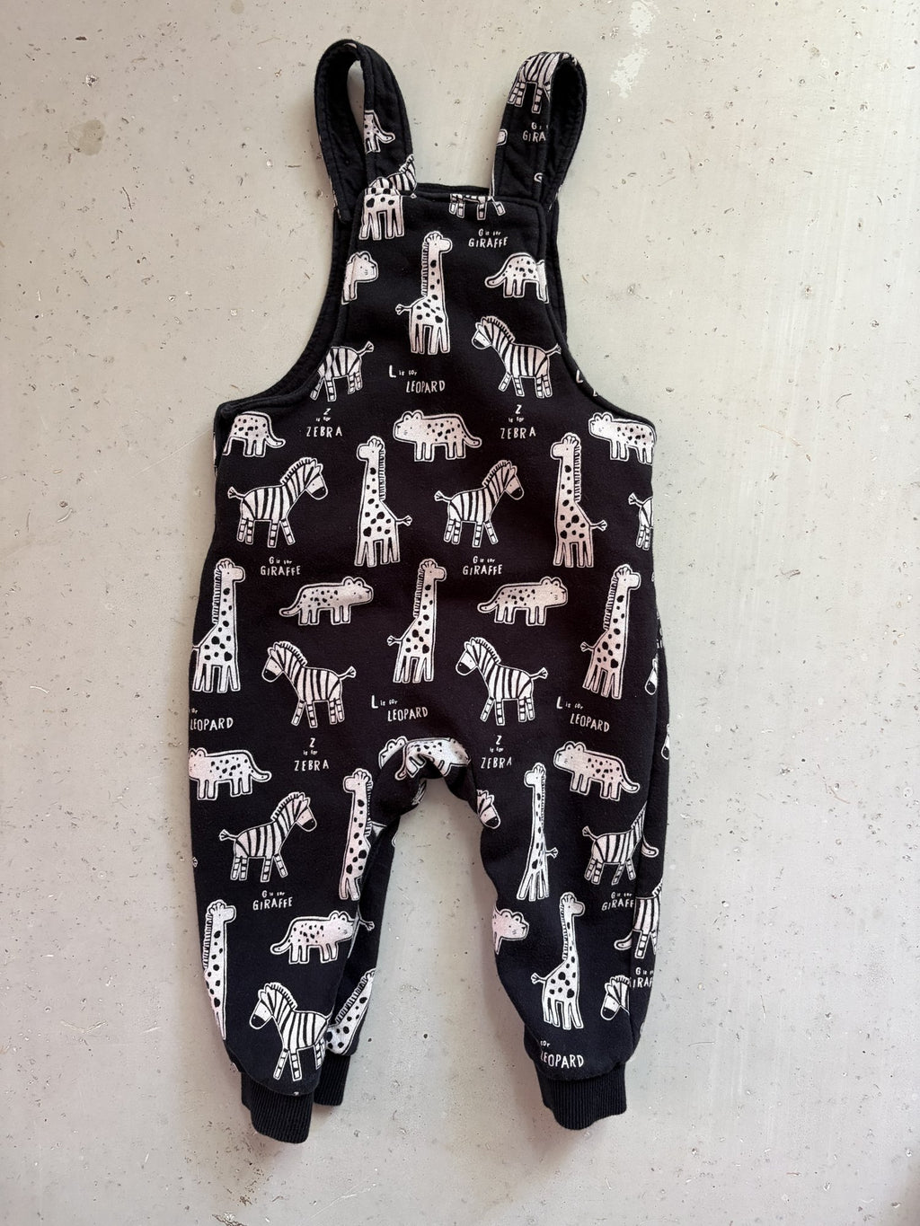 Fred & Flo Overall set || 12-18m