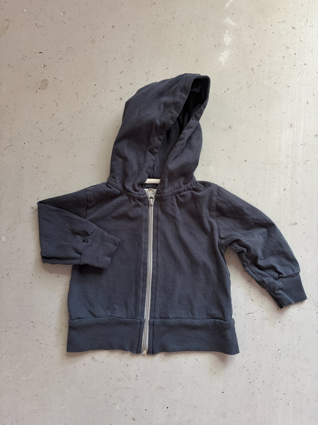 Mini Mioche Zip up hoodie || 6-12m