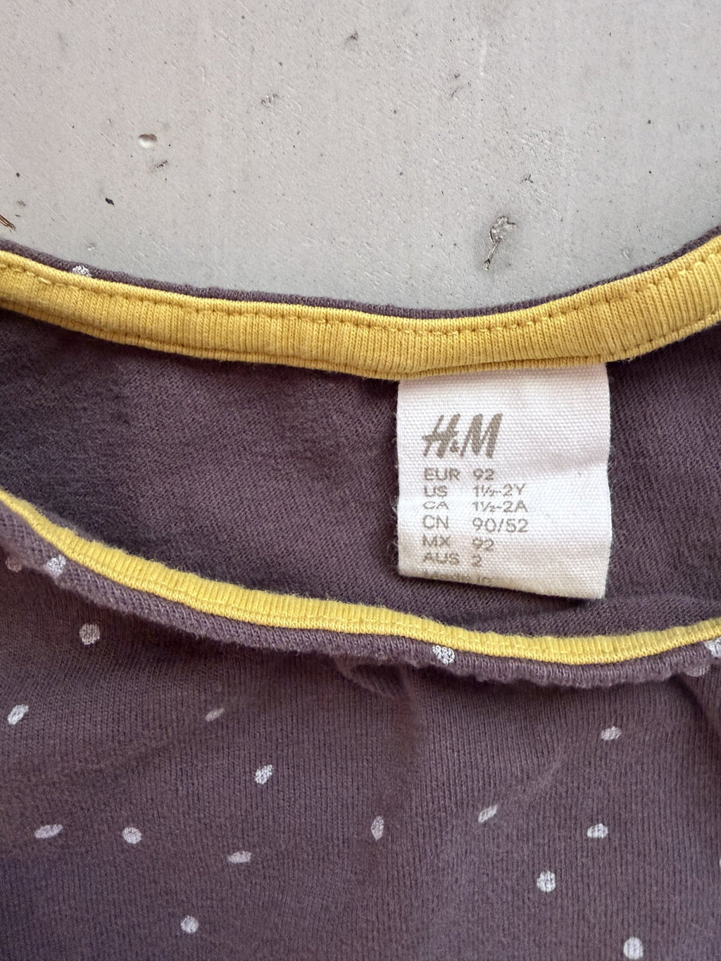 H&M Long sleeved tee || 1.5-2Y