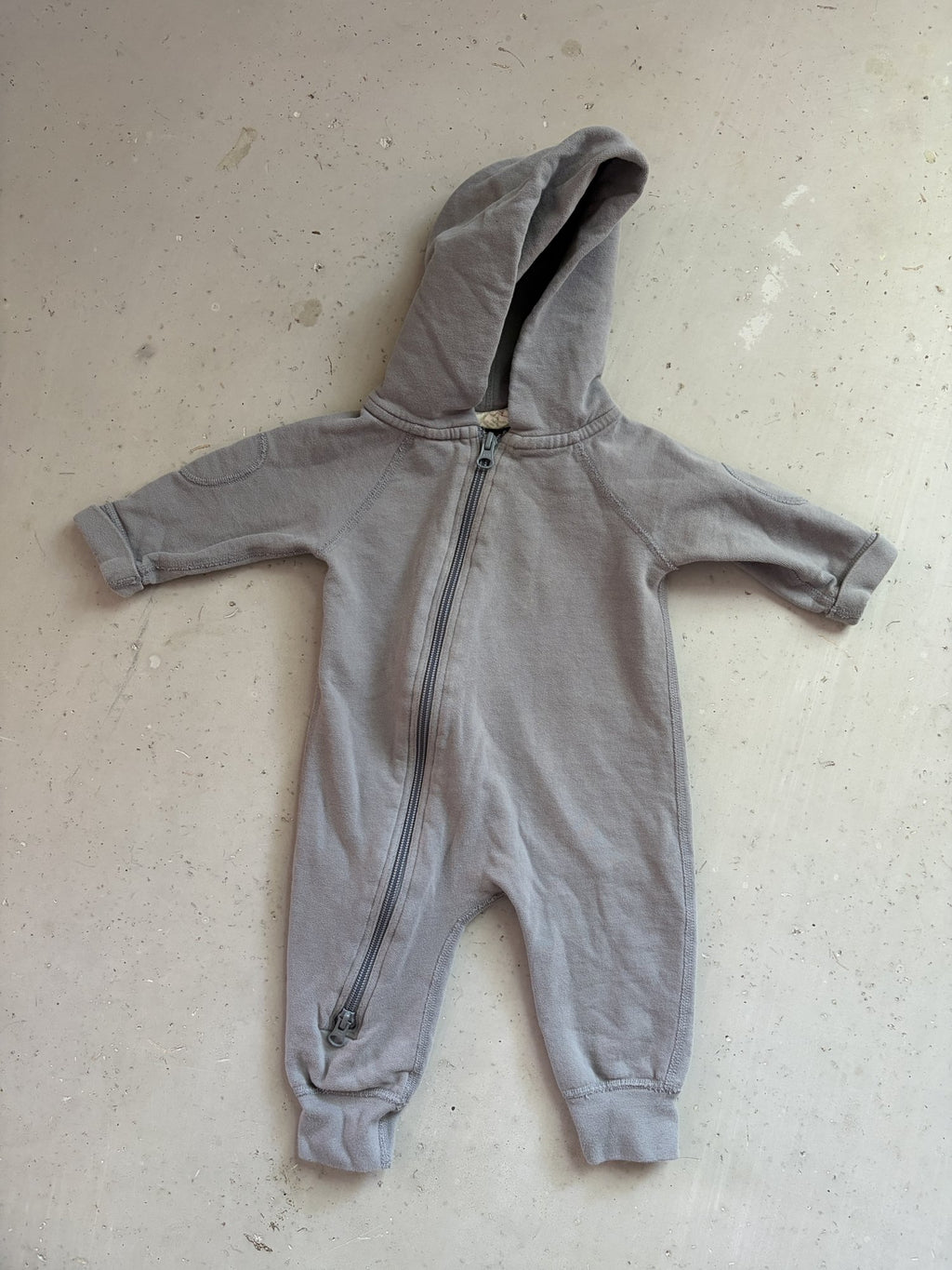 Sapling Hoodied romper || 3-6m