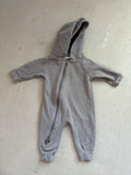 Sapling Hoodied romper || 3-6m