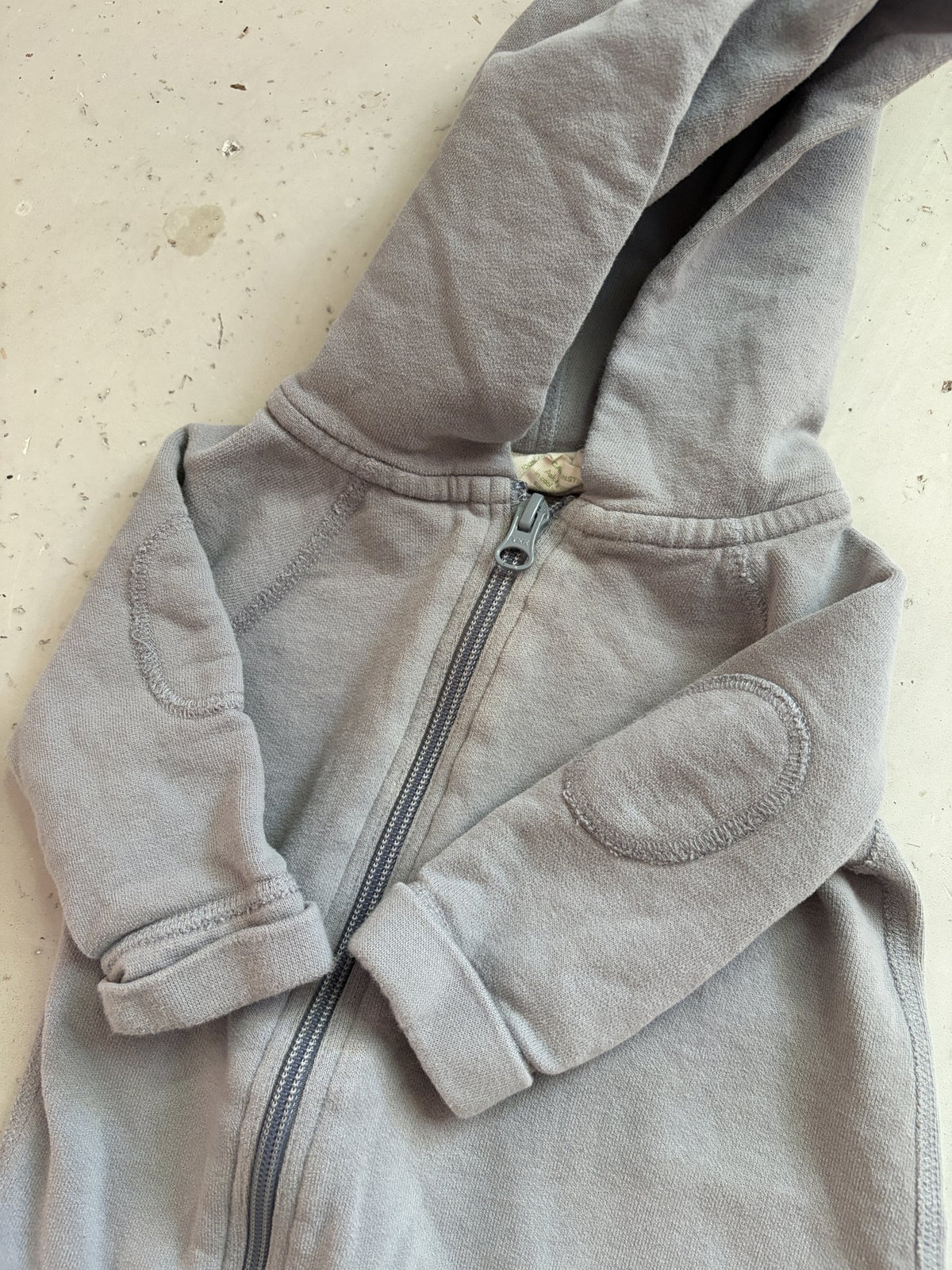 Sapling Hoodied romper || 3-6m