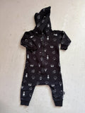 Whistle & Flute Sweatsuit romper || 12-24m