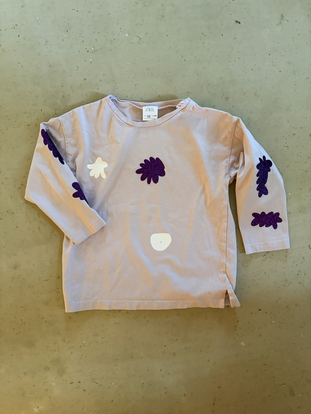 Plooofed Zara Long sleeve tee || 4-5y