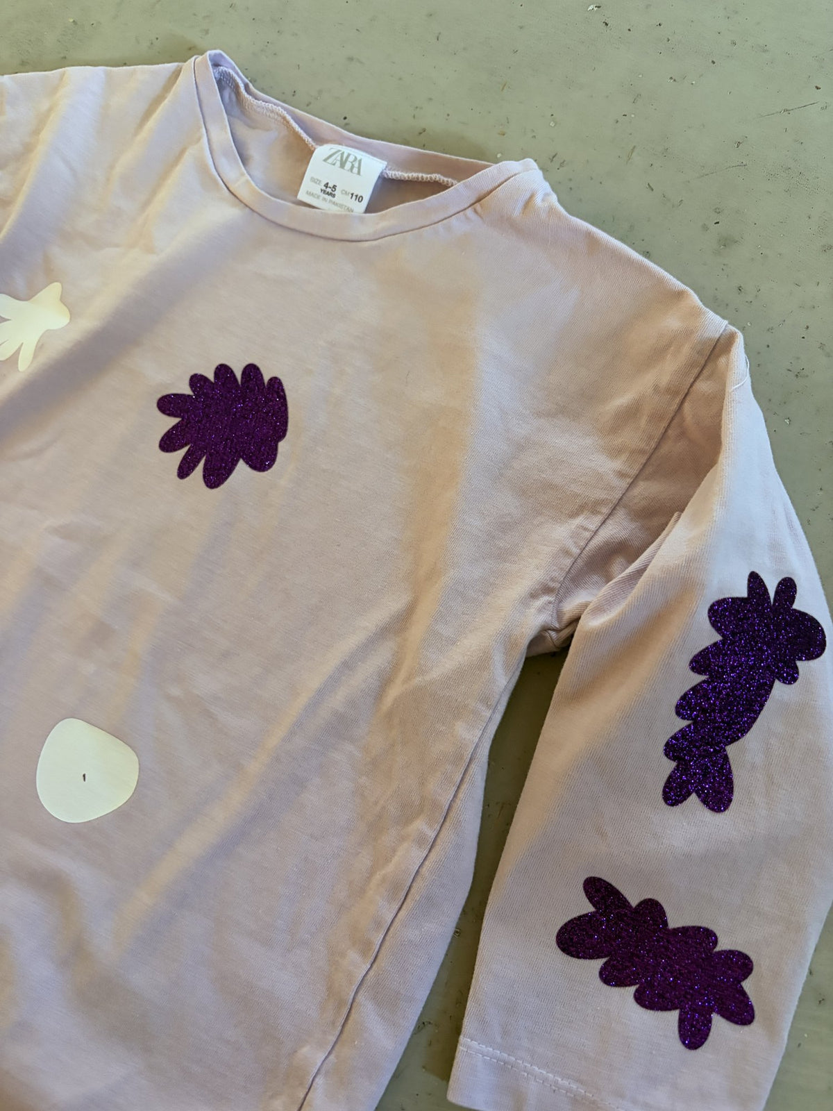 Plooofed Zara Long sleeve tee || 4-5y