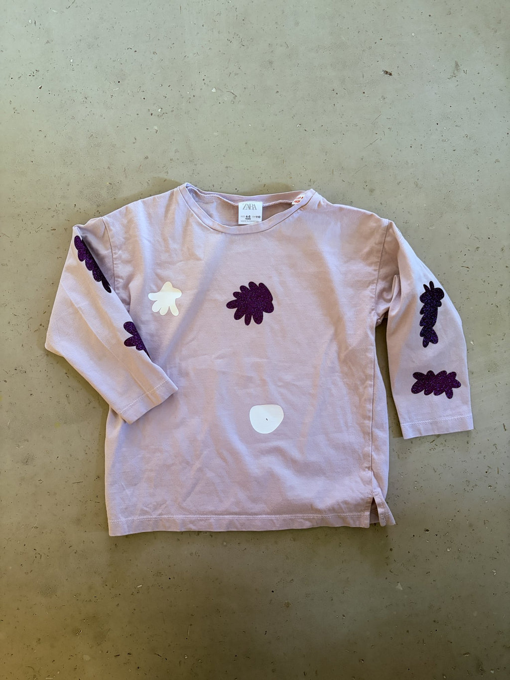 Plooofed Zara Long sleeve tee || 4-5y