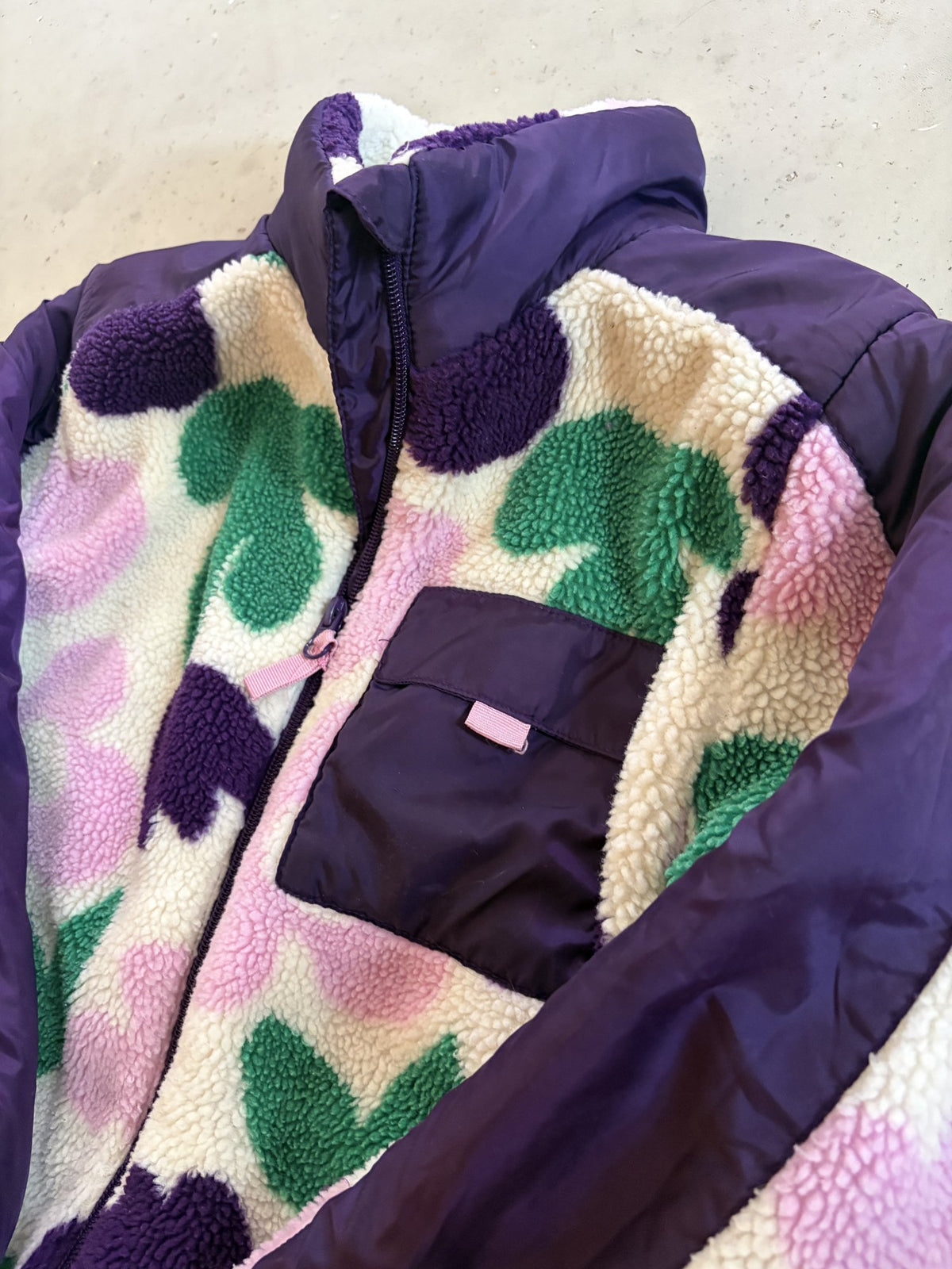 H&M Sherpa fleece jacket || 8-10Y (fits 7-8)