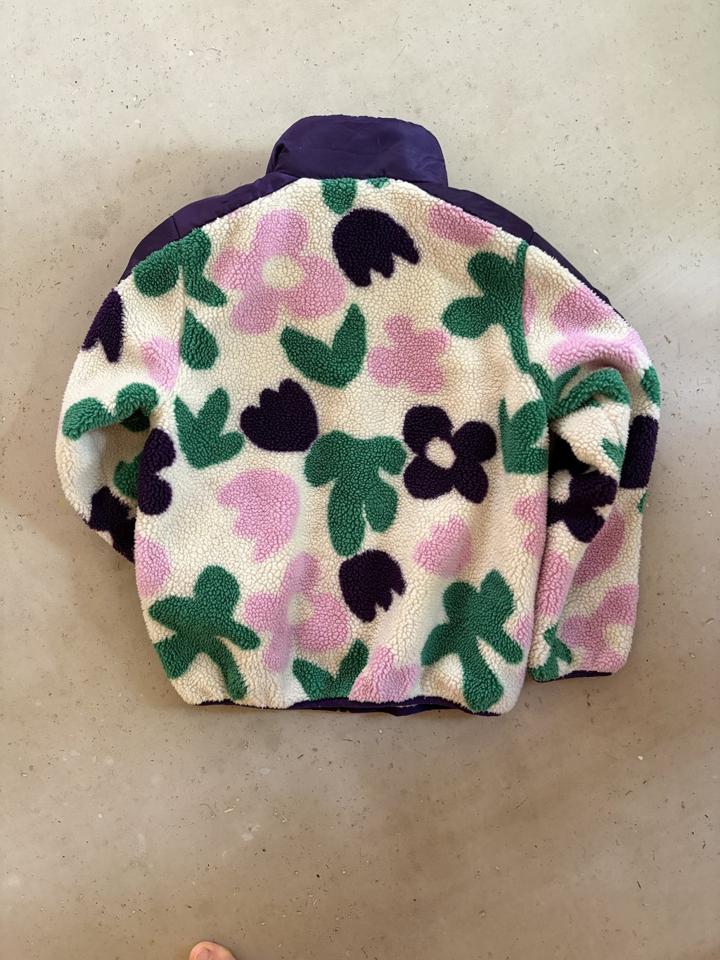 H&M Sherpa fleece jacket || 8-10Y (fits 7-8)