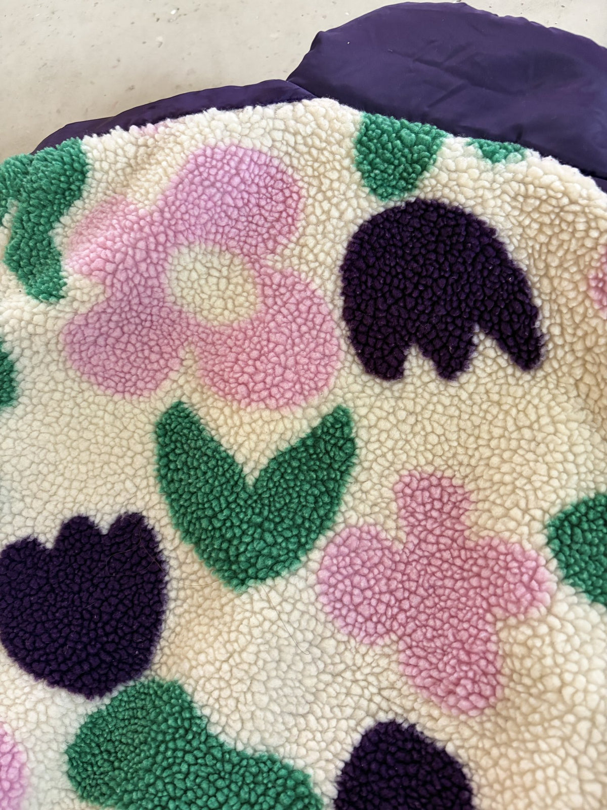 H&M Sherpa fleece jacket || 8-10Y (fits 7-8)