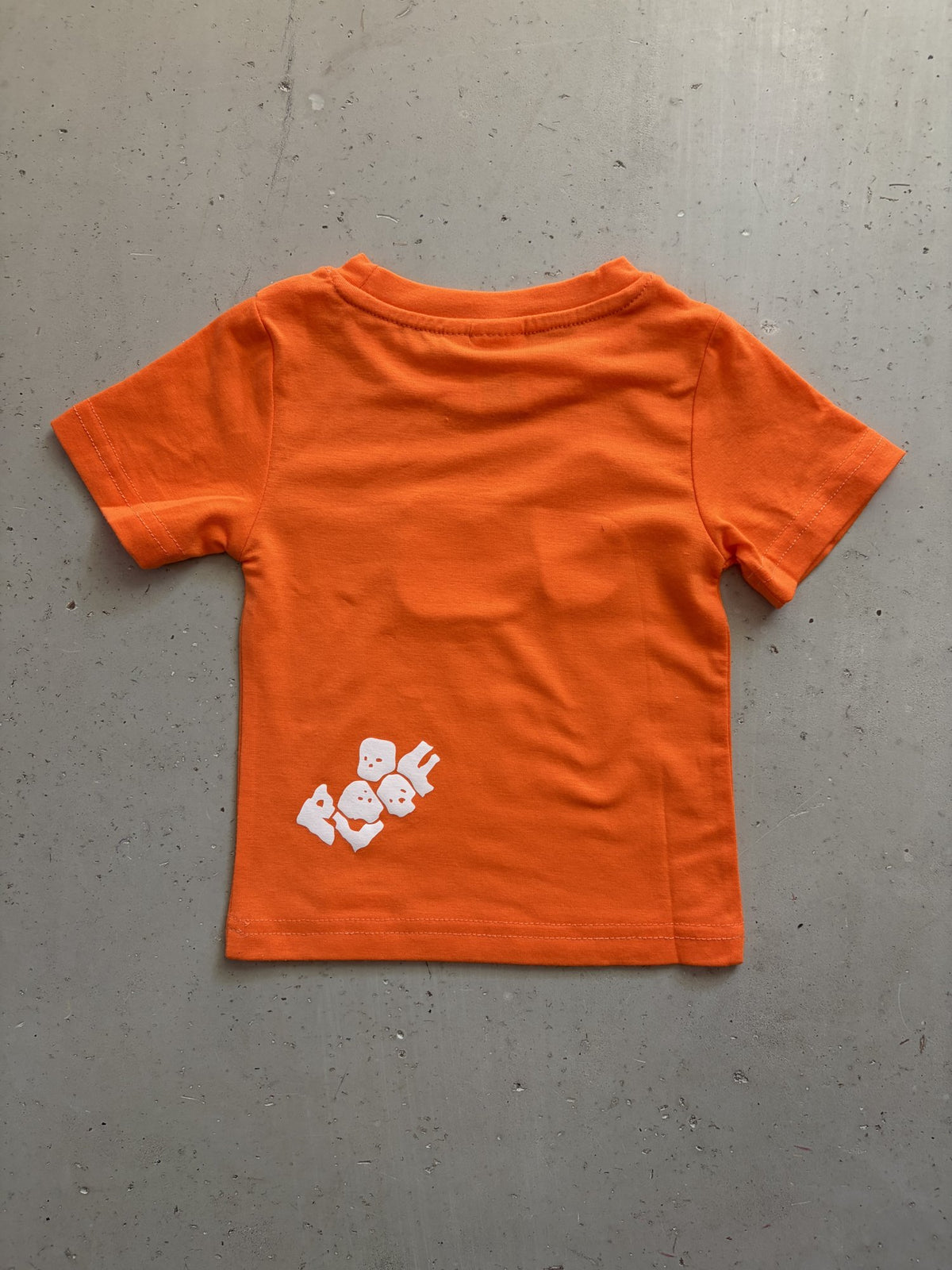 Plooofed Orange Halloween tee || 6m