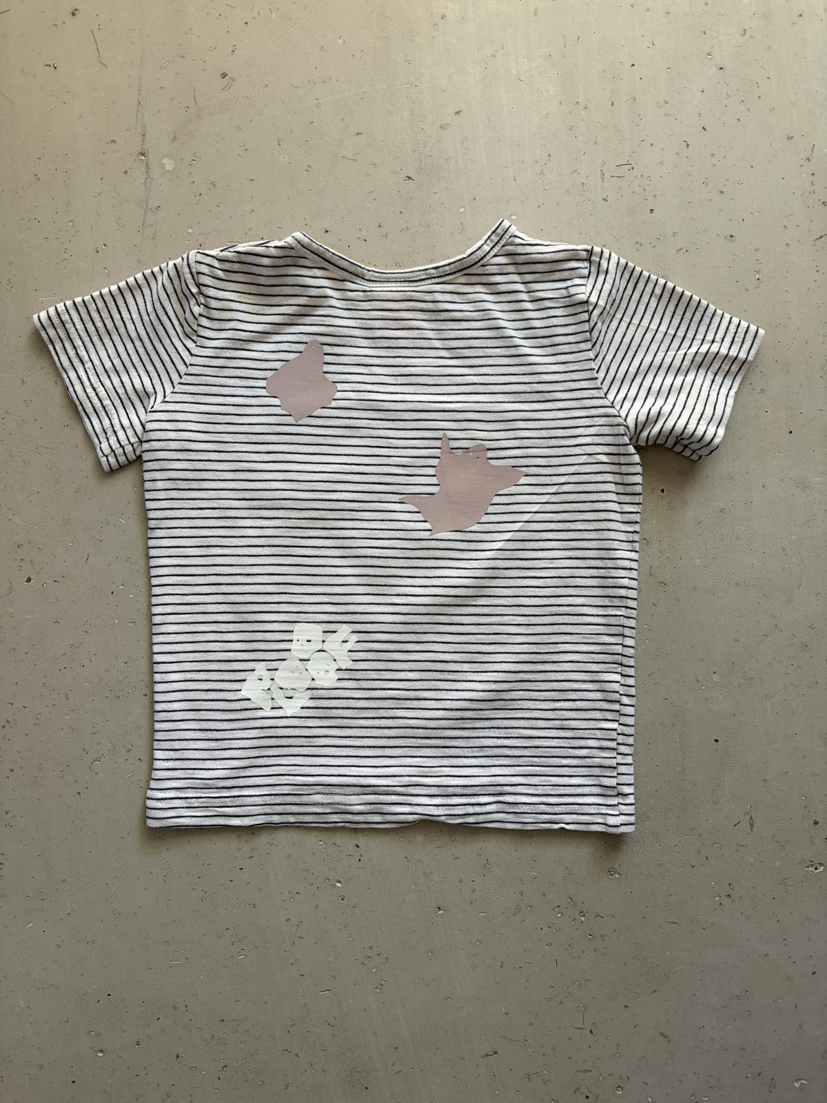 Plooofed Striped Halloween tee || 3Y