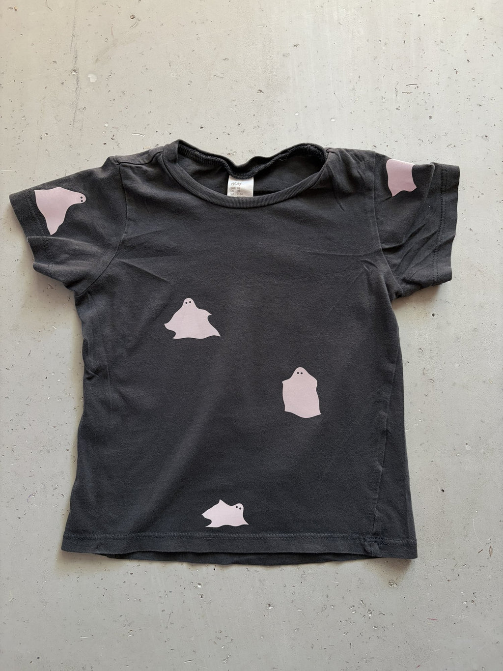 Plooofed Grey Halloween tee || 3T