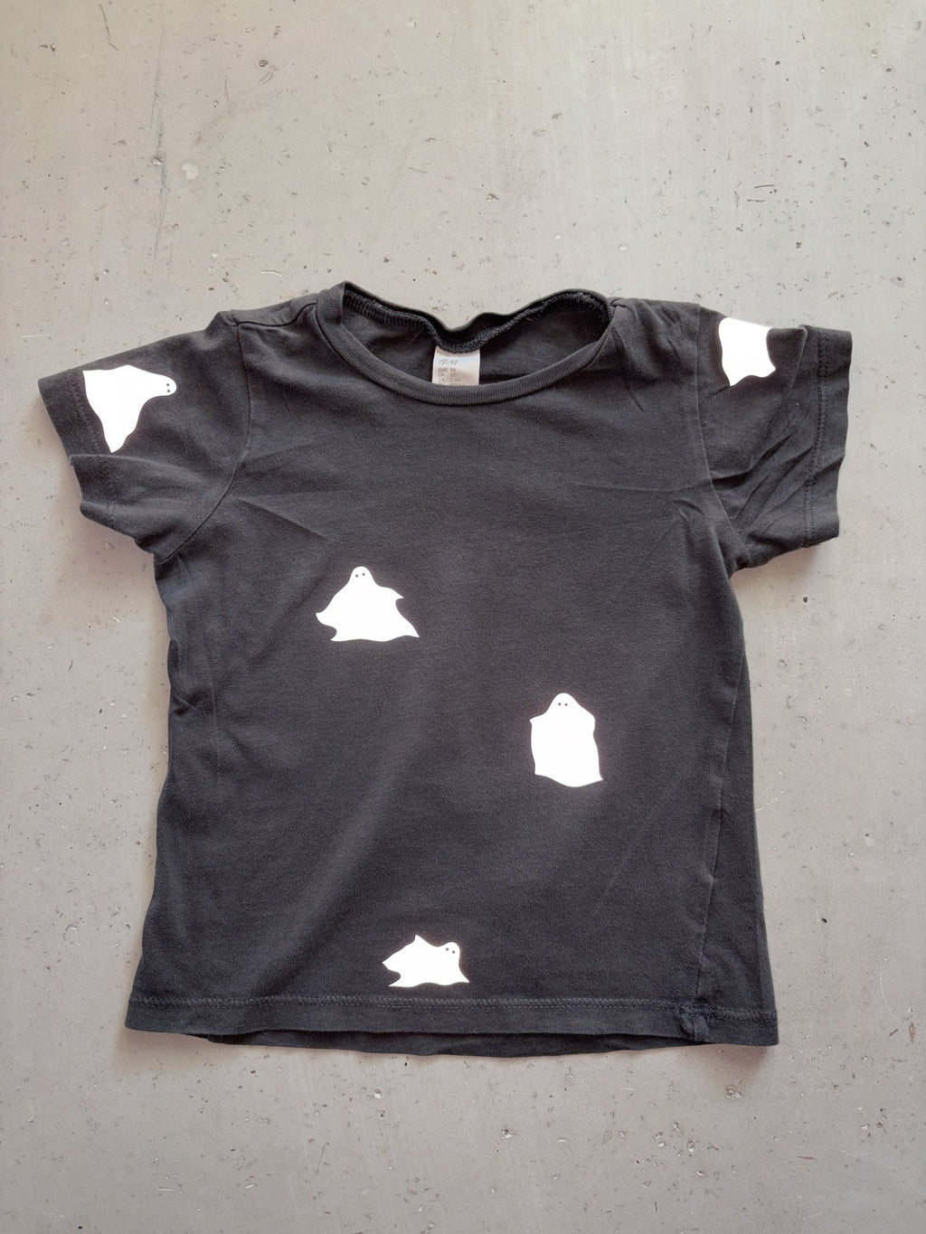 Plooofed Grey Halloween tee || 3T