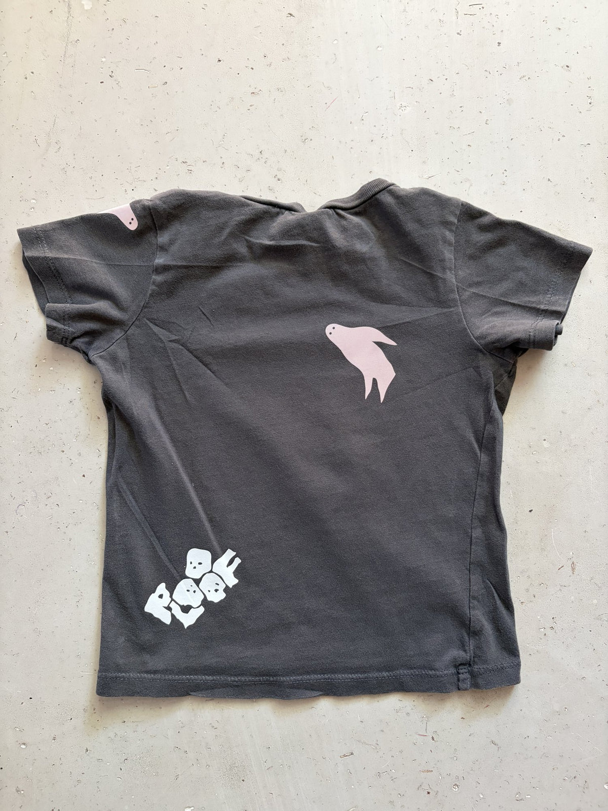 Plooofed Grey Halloween tee || 3T