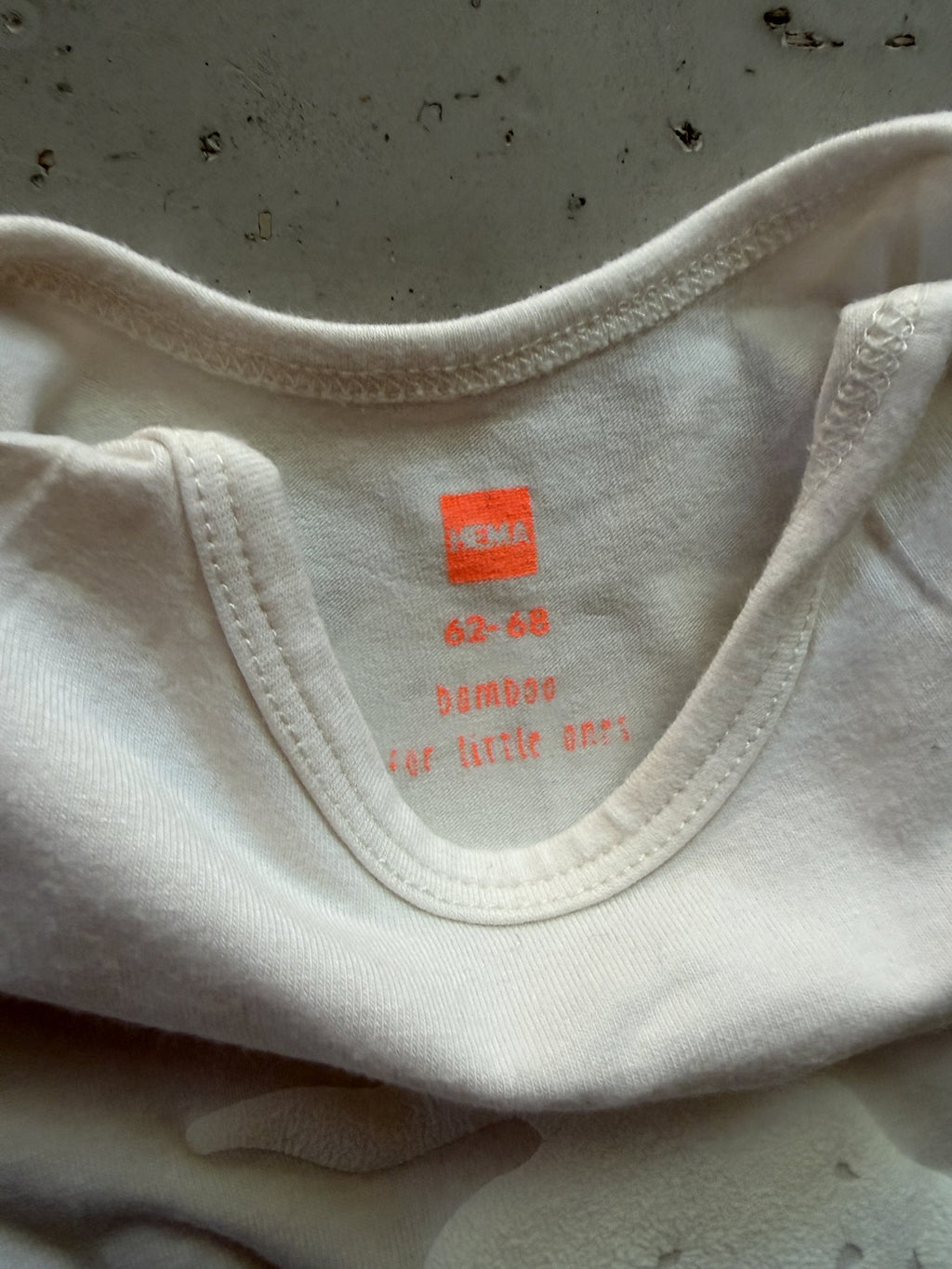 Plooofed Bamboo Halloween long sleeved onesie || 3-9m (EU 62-68)