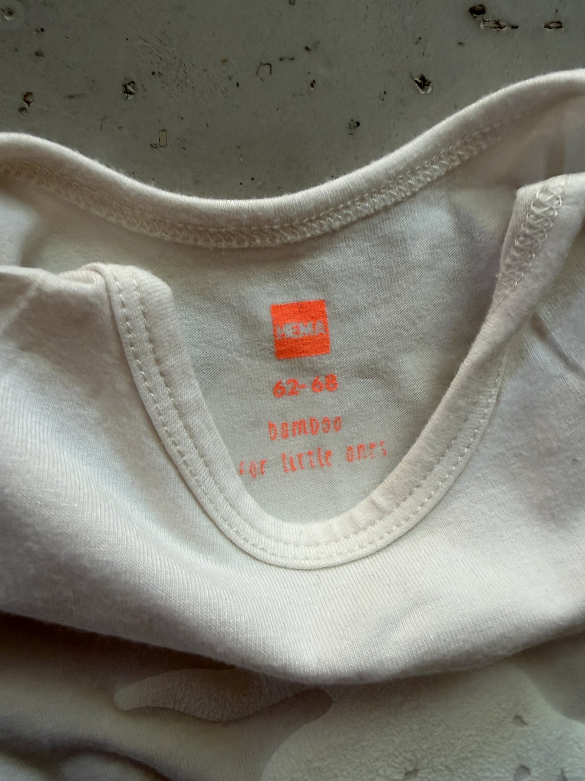Plooofed Bamboo Halloween long sleeved onesie || 3-9m (EU 62-68)