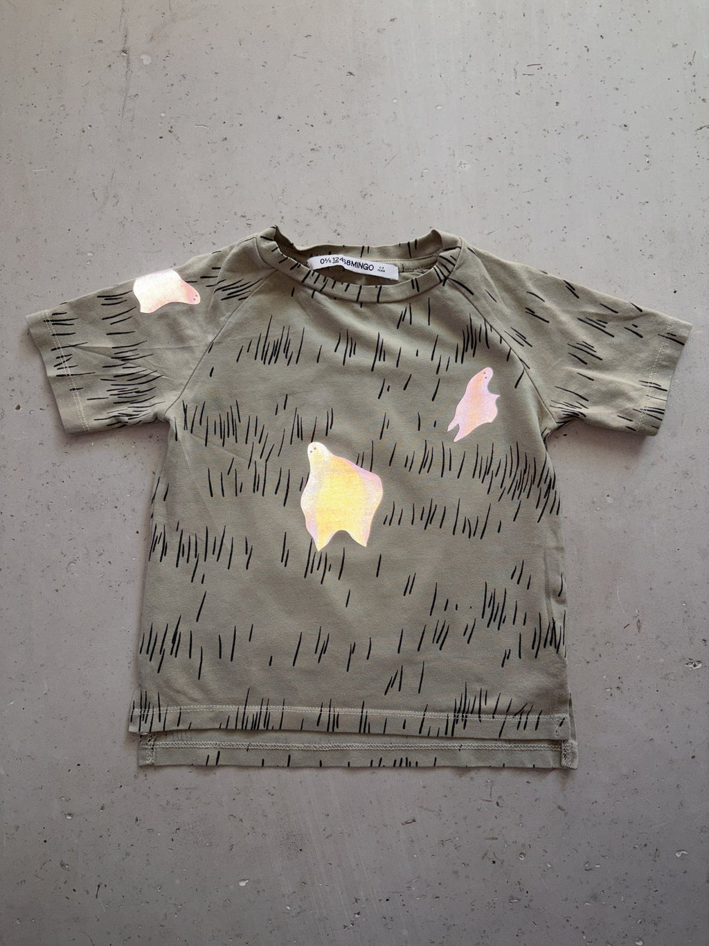 Plooofed Ghosty Halloween organic cotton tee || 2