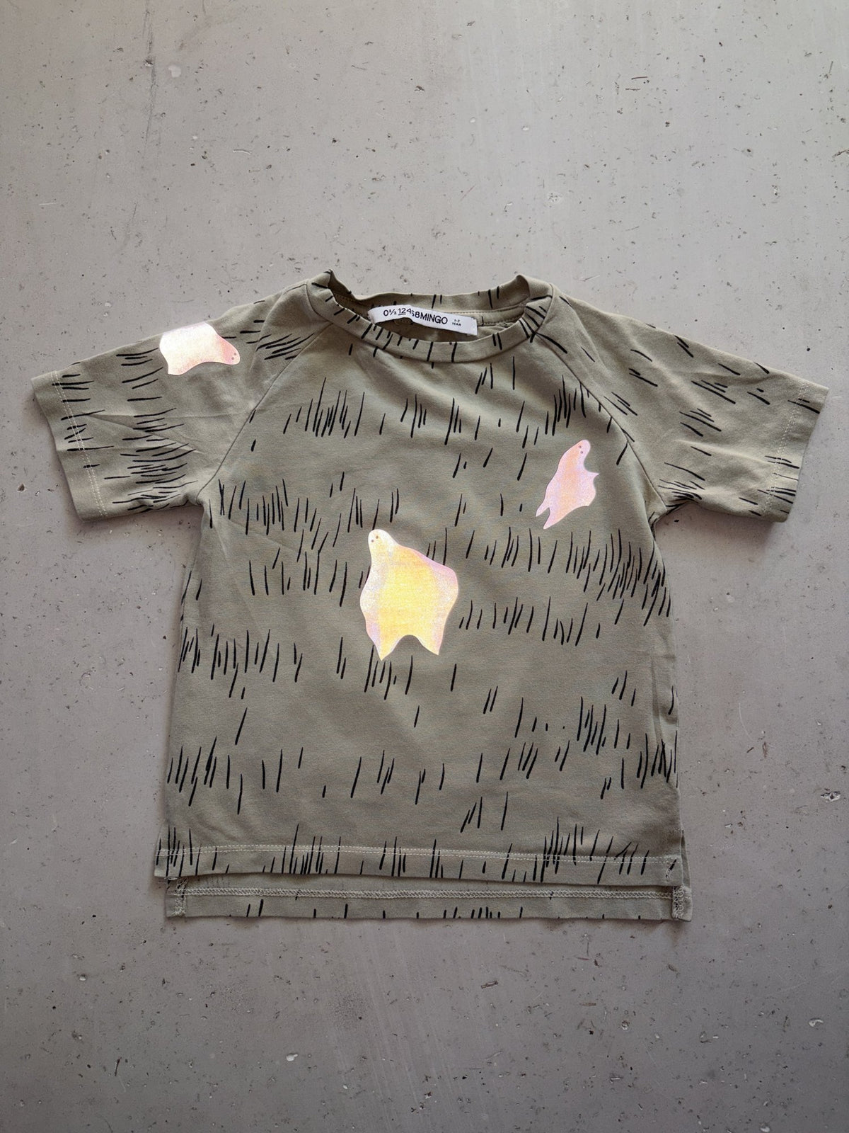 Plooofed Ghosty Halloween organic cotton tee || 2