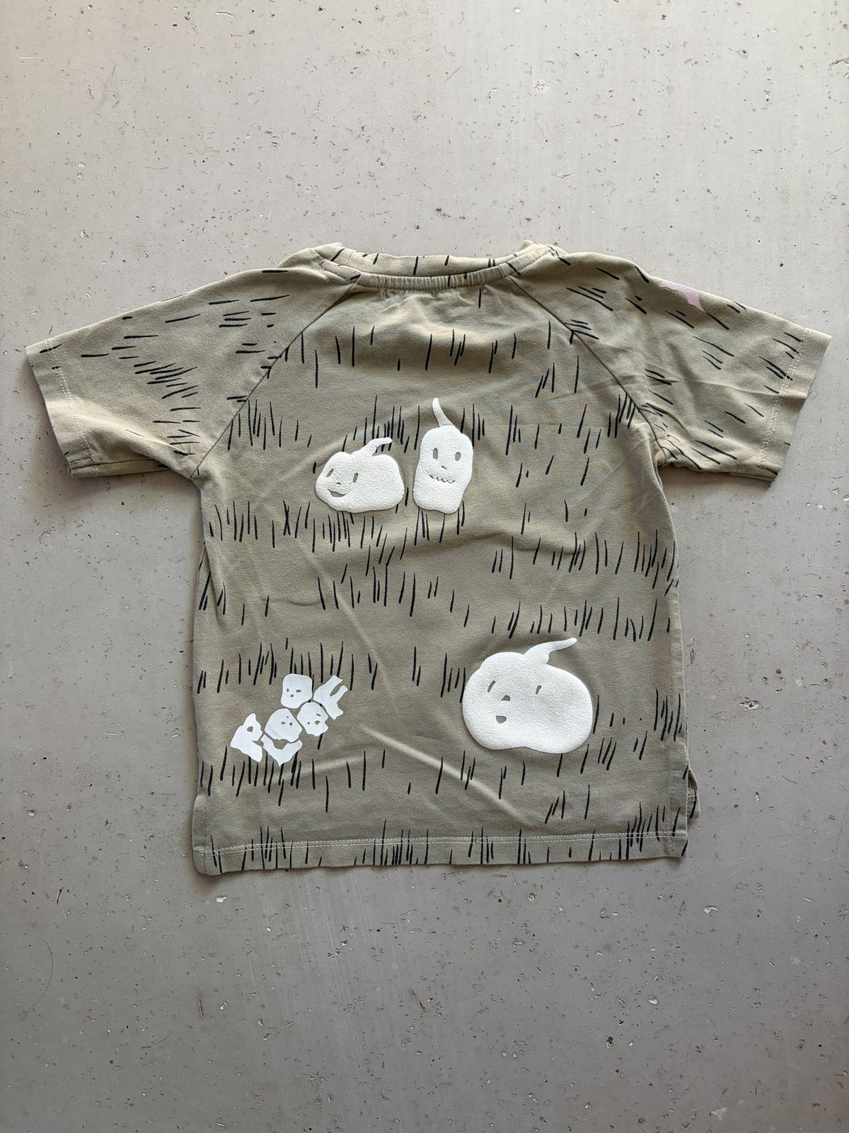 Plooofed Ghosty Halloween organic cotton tee || 2