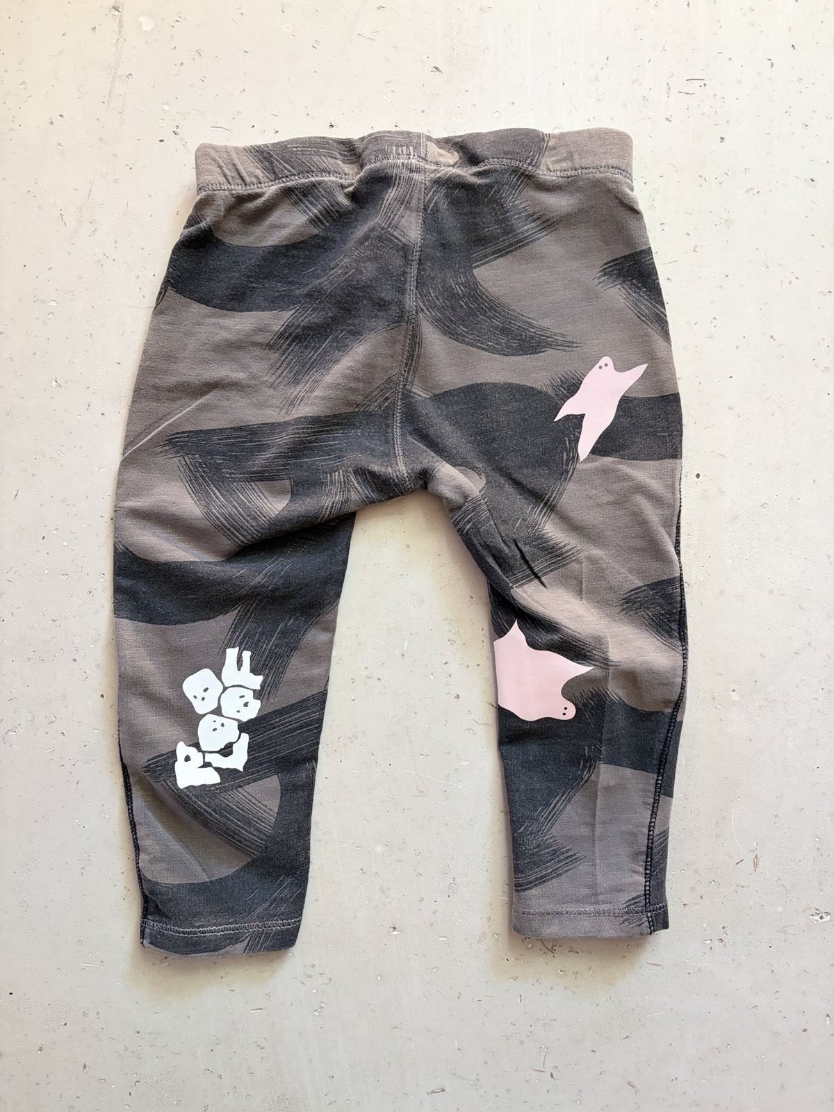 Plooofed Spoooky Halloween pants || 18-24m